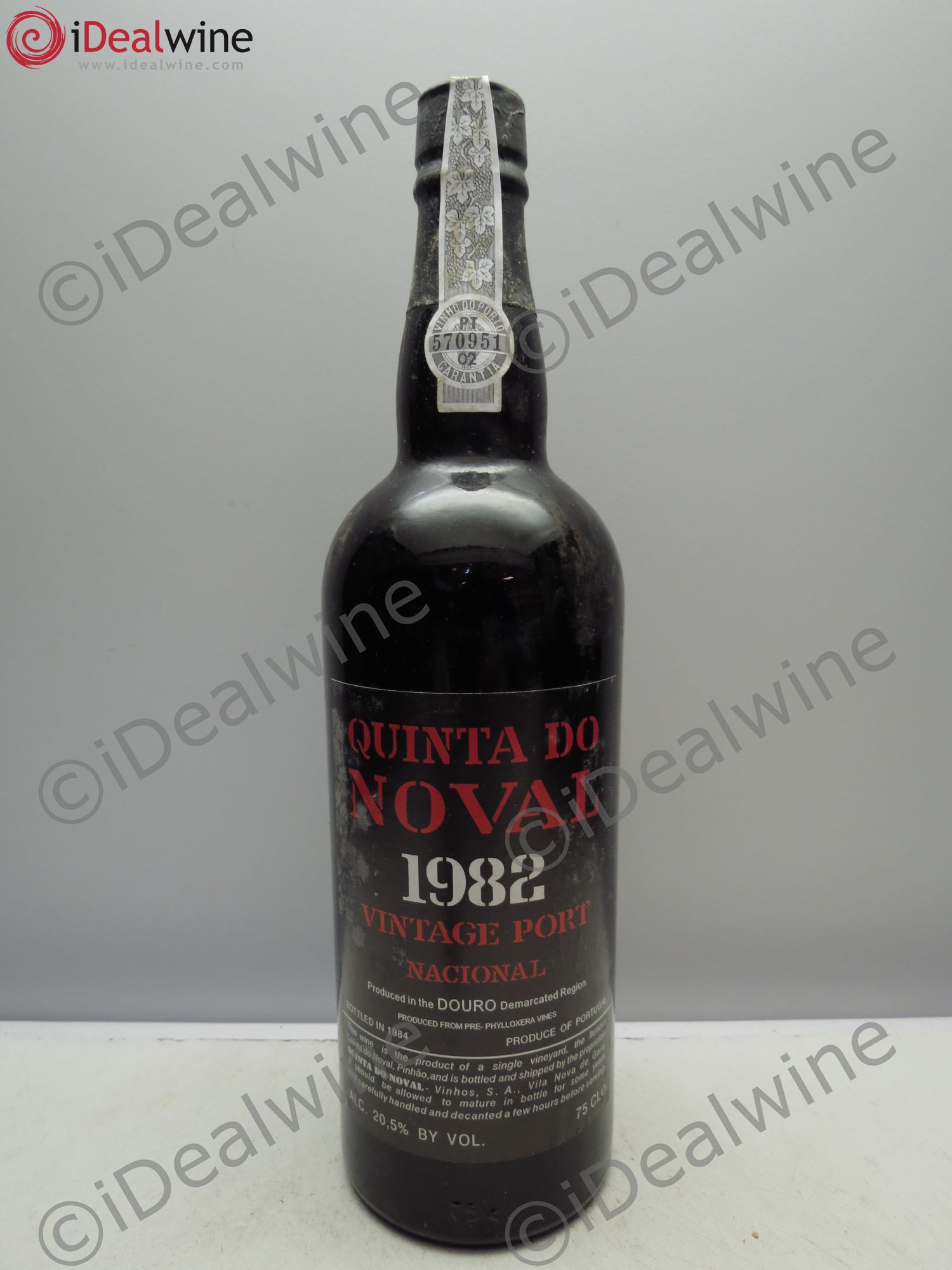 Porto Quinta Do Noval Nacional Vintage Port 1982 - Lot de 6 bouteilles - 0