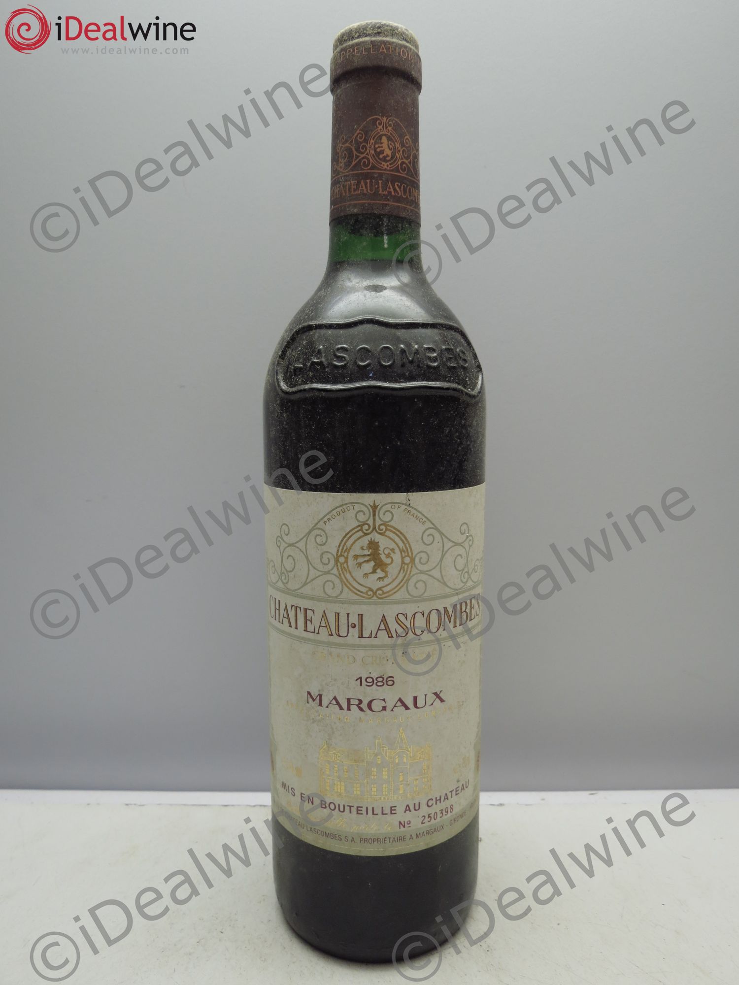 Château Lascombes 2ème Grand Cru Classé 1986 - Lot de 1 bouteille - 0