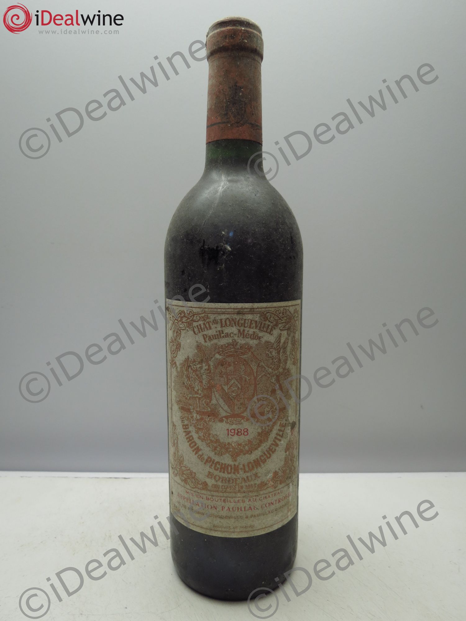 Pichon Longueville Baron 2ème Grand Cru Classé 1988 - Lot de 6 bouteilles - 0