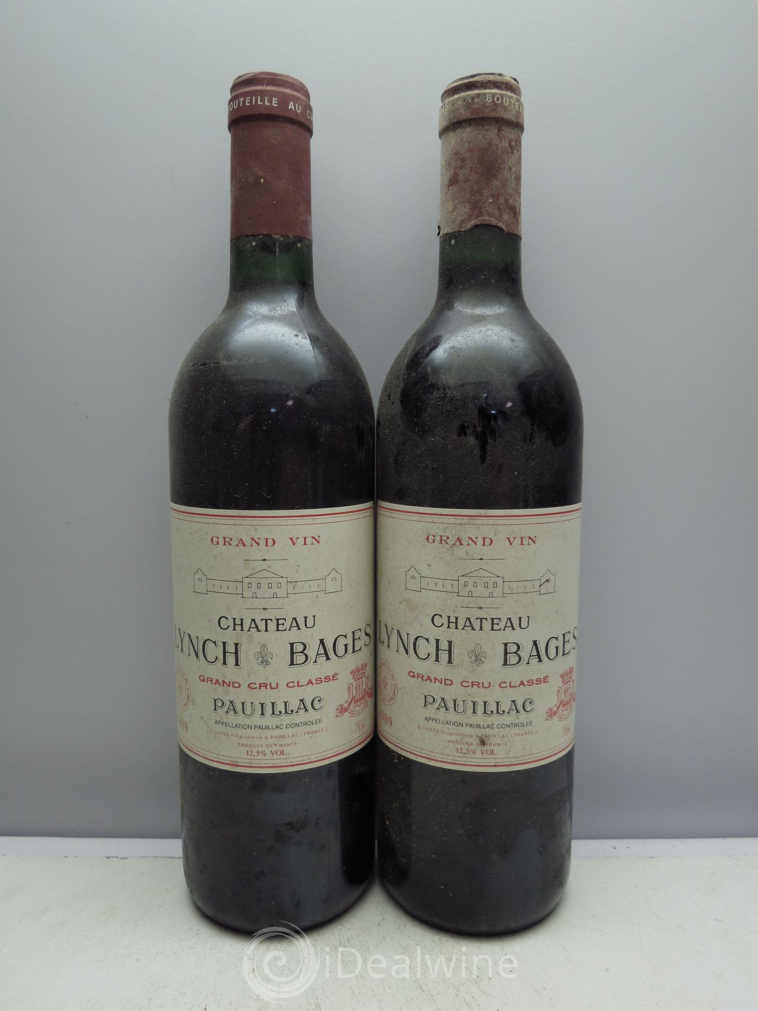 Château Lynch Bages 5ème Grand Cru Classé 1989 - Lot de 6 bouteilles - 2