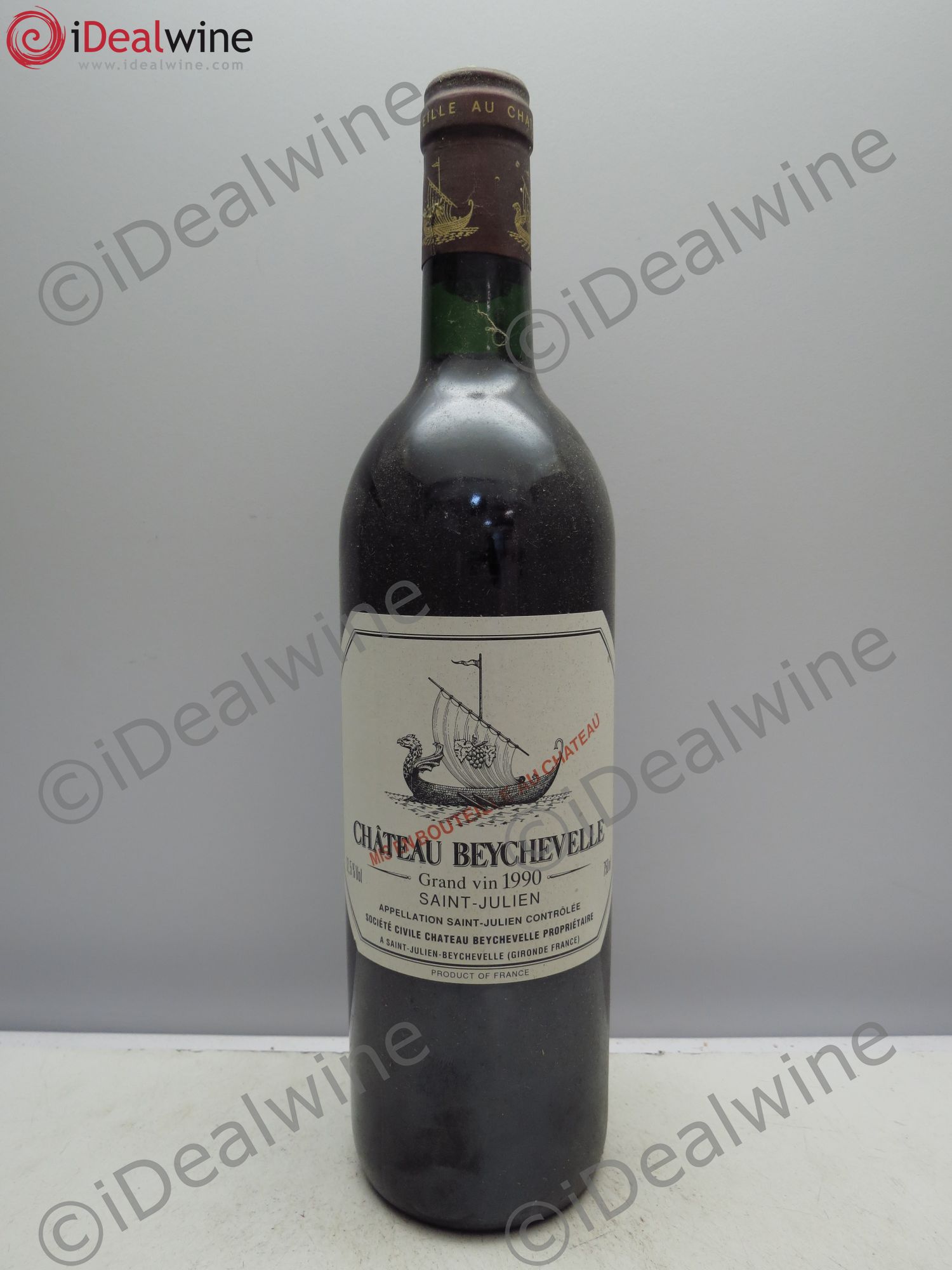 Château Beychevelle 4ème Grand Cru Classé 1990 - Lot de 1 bouteille - 0