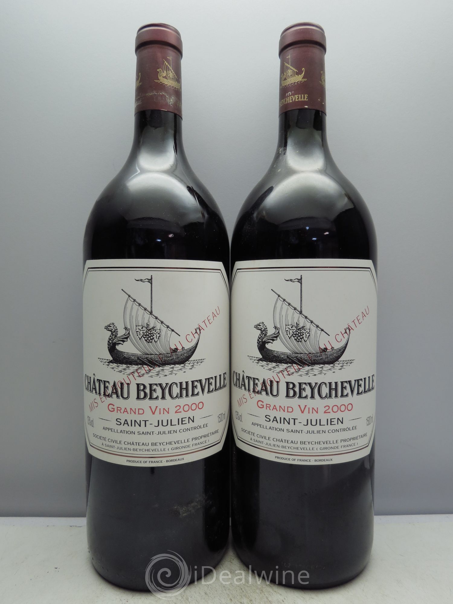 Château Beychevelle 4ème Grand Cru Classé 2000 - Lot de 6 magnums - 2