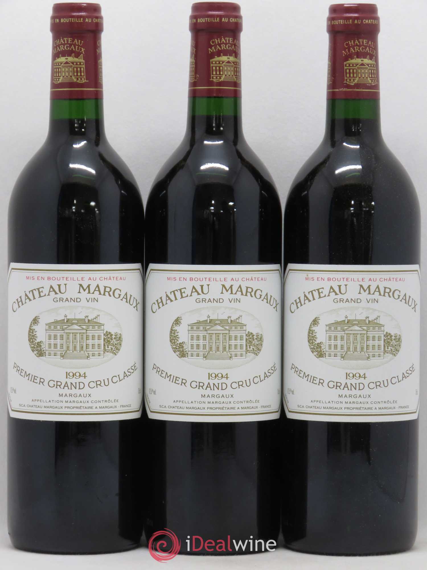 Château Margaux 1er Grand Cru Classé 1994 - Lot de 6 bouteilles - 1