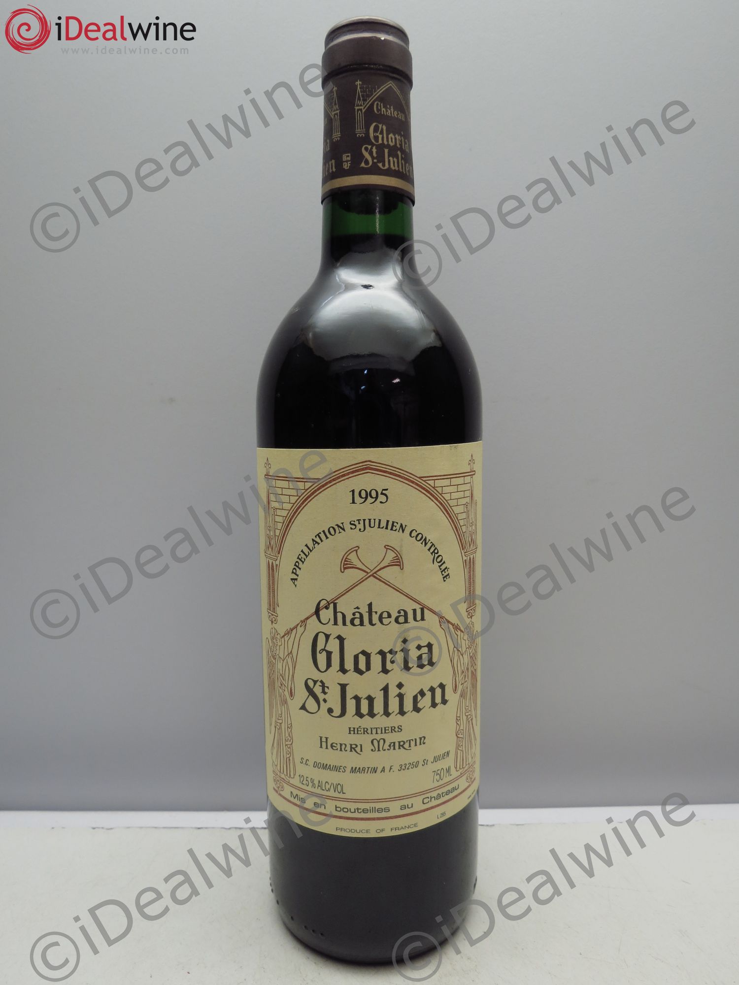 Château Gloria 1995 - Lot de 1 bouteille - 0