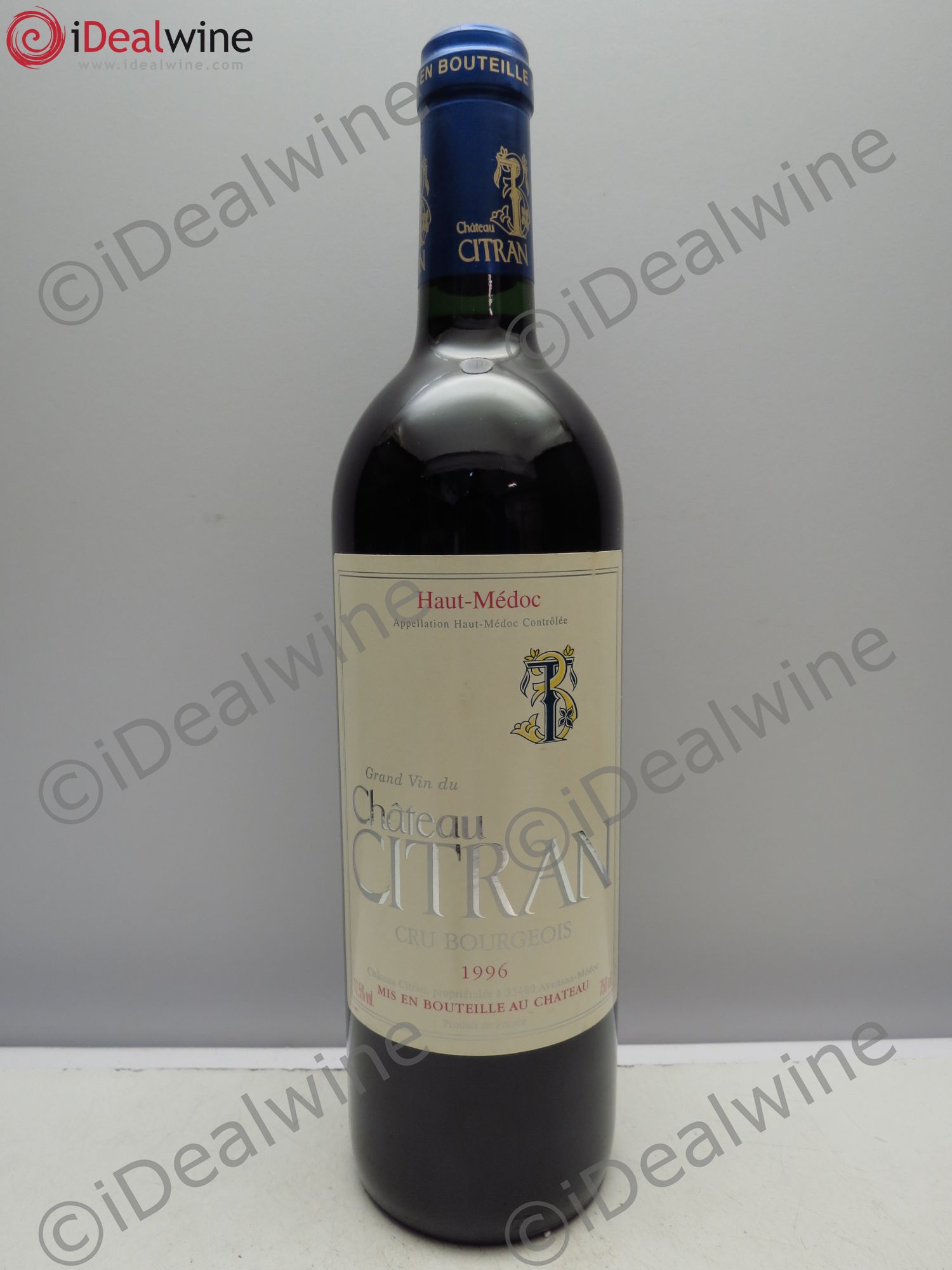 Château Citran Cru Bourgeois 1996 - Lot de 1 bouteille - 0