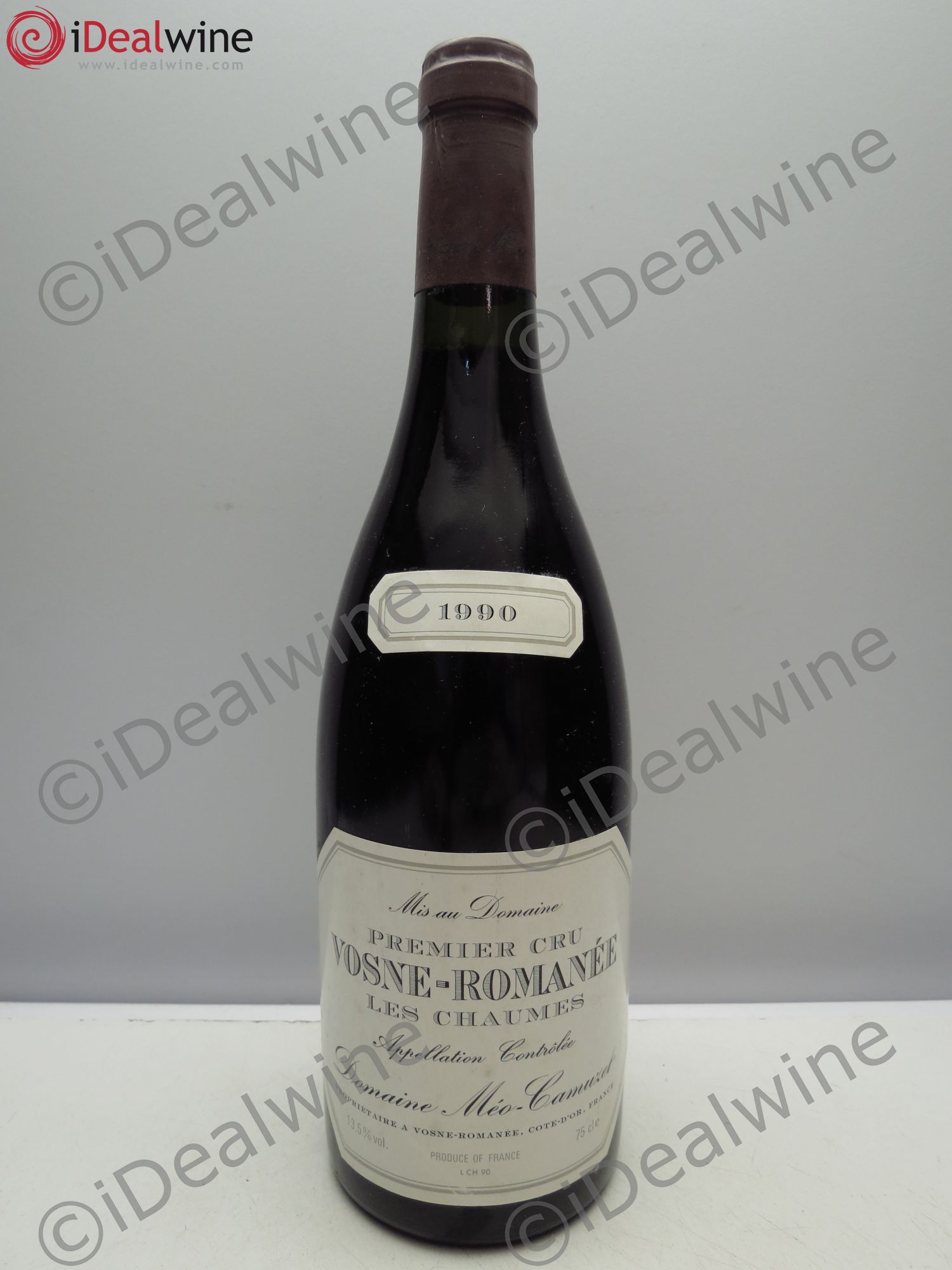 Vosne-Romanée 1er Cru Les Chaumes Méo-Camuzet (Domaine) 1990 - Lot de 1 bouteille - 0