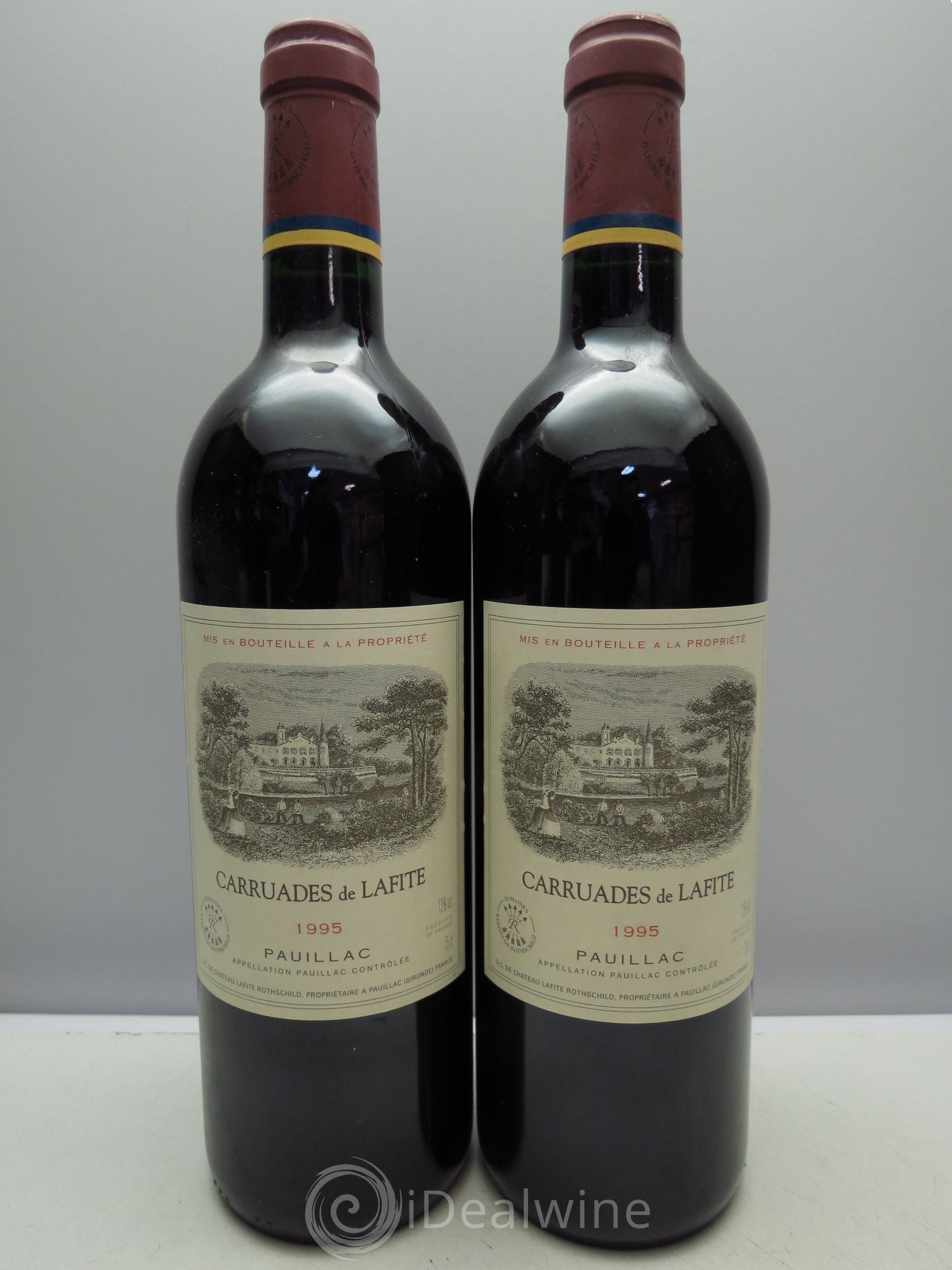 Carruades de Lafite Rothschild Second Vin 1995 - Lot de 6 bouteilles - 1