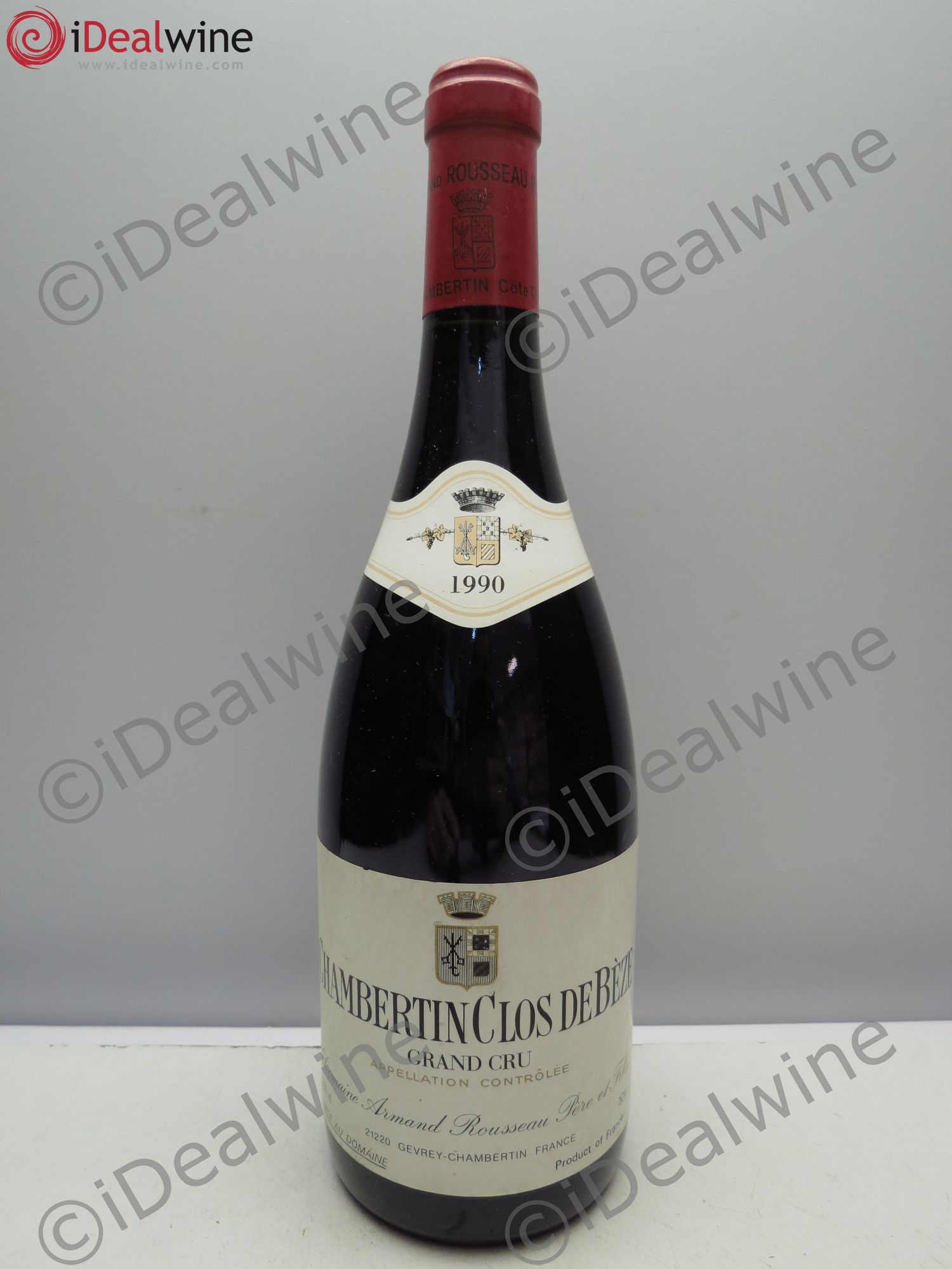 Chambertin Clos de Bèze Grand Cru Armand Rousseau (Domaine) 1990 - Lot de 1 bouteille - 0