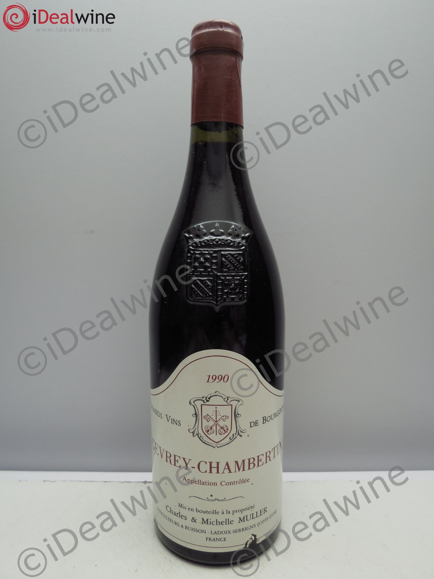 Gevrey-Chambertin M&C Muller 1990 - Posten von 1 Flasche - 0
