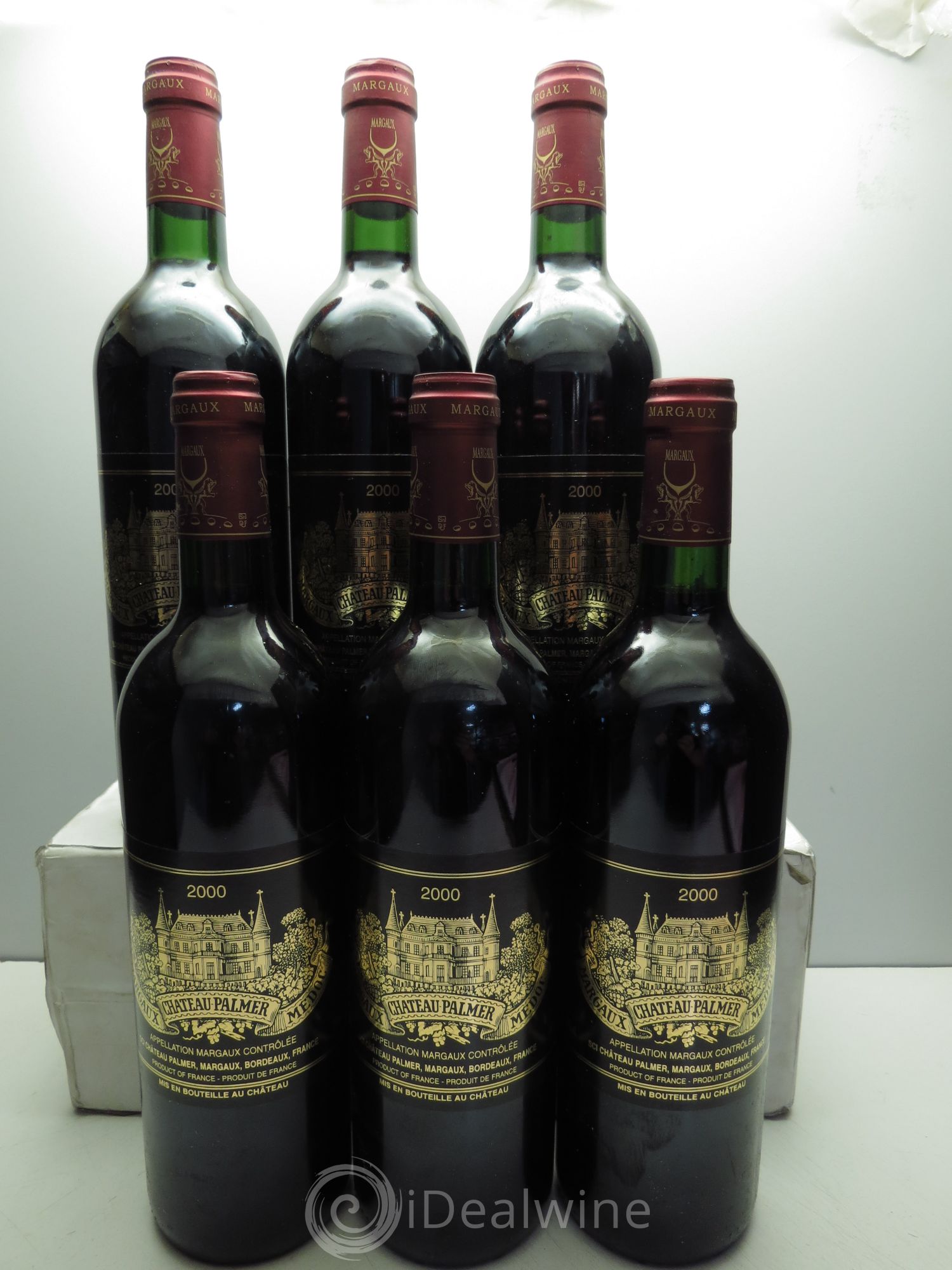 Château Palmer 3ème Grand Cru Classé 2000 - Lot de 6 bouteilles - 0