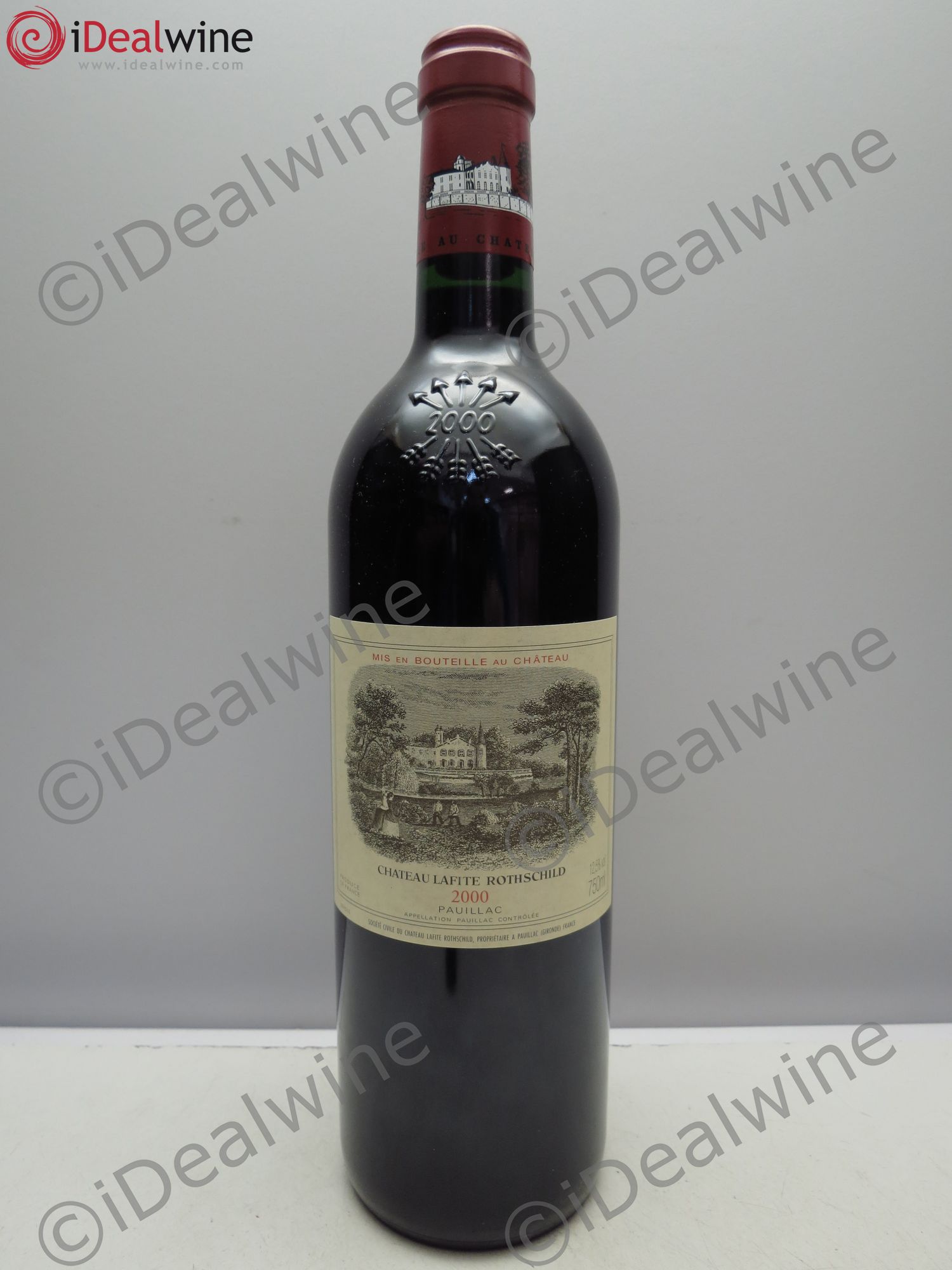Château Lafite Rothschild 1er Grand Cru Classé 2000 - Lot de 1 bouteille - 0