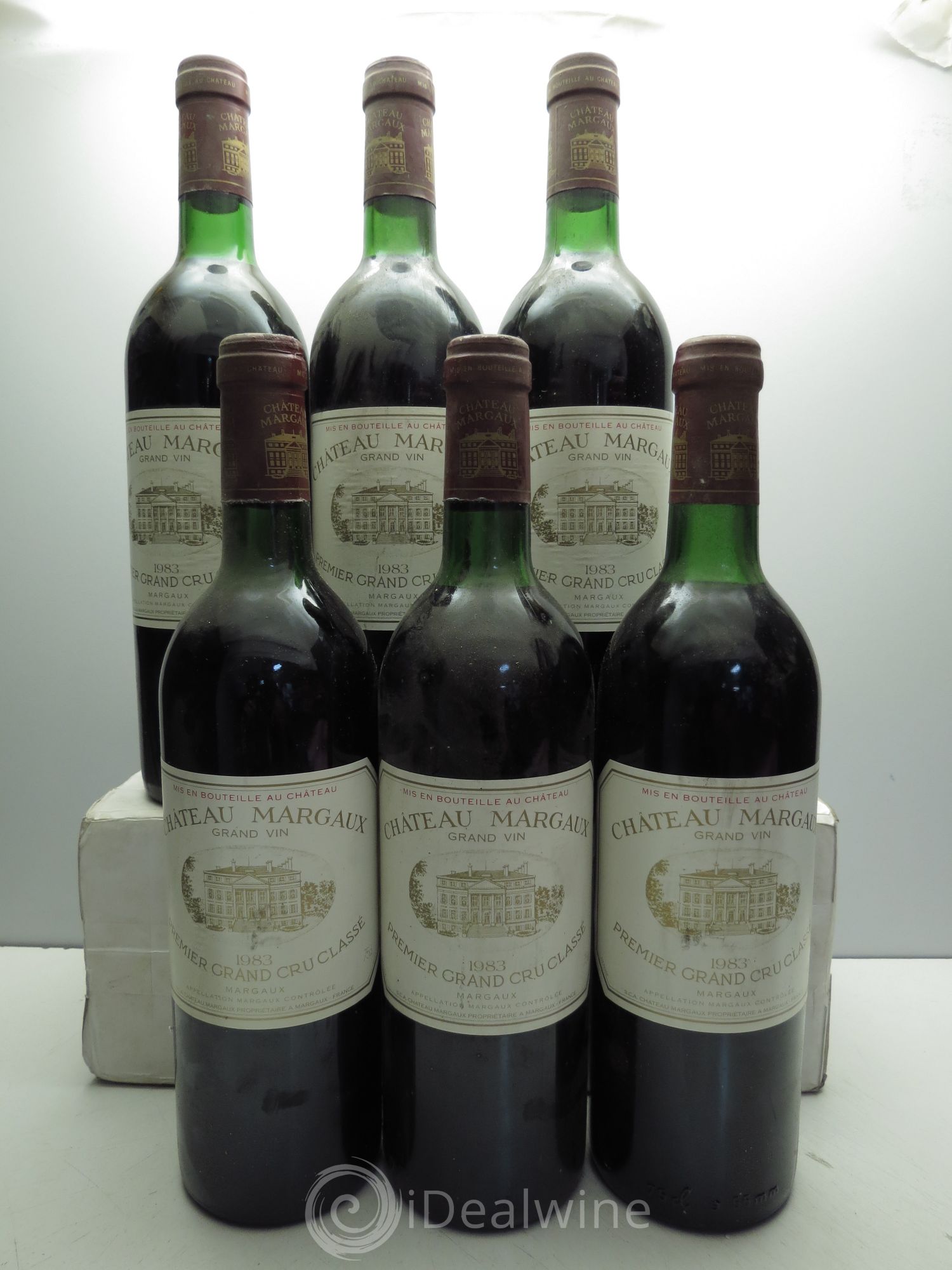 Château Margaux 1er Grand Cru Classé 1983 - Lot de 6 bouteilles - 0