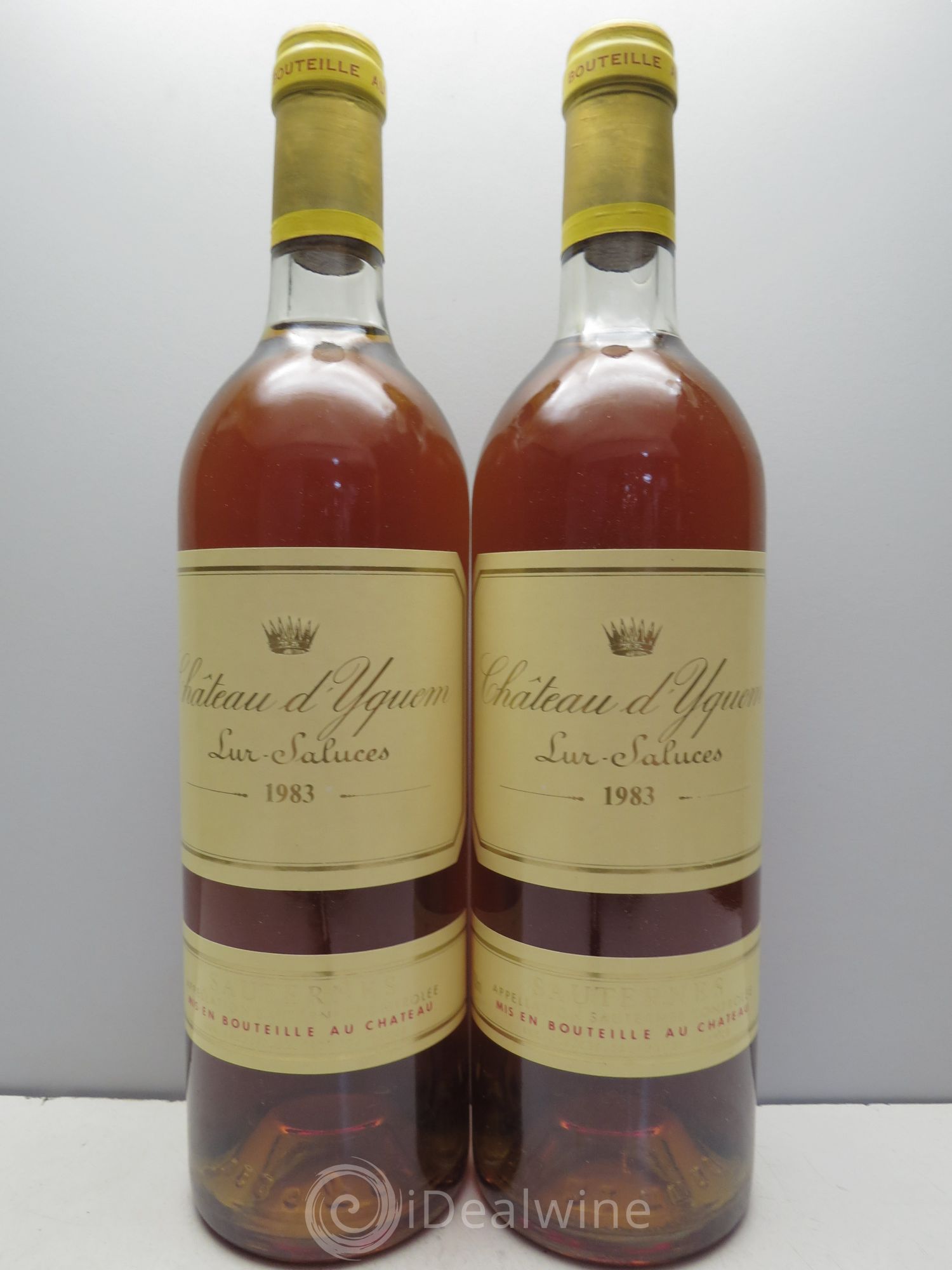 Château d' Yquem 1er Cru Classé Supérieur 1983 - Lotto di 2 bottiglie - 0