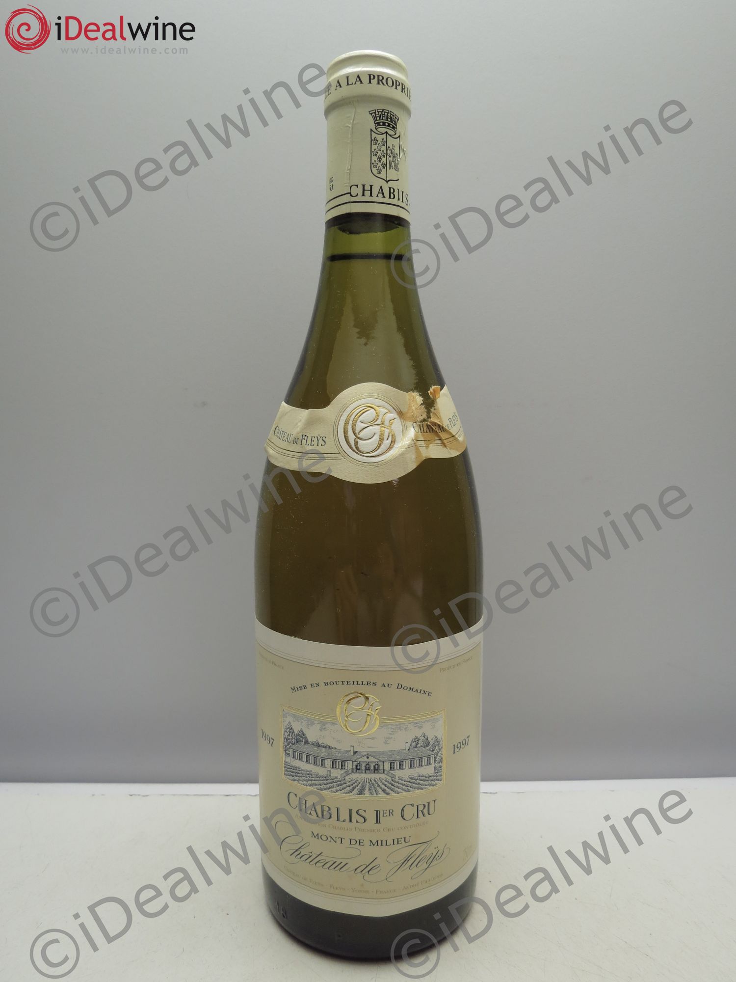 Chablis 1er Cru Château de Fleys 1997 - Posten von 6 Flaschen - 0