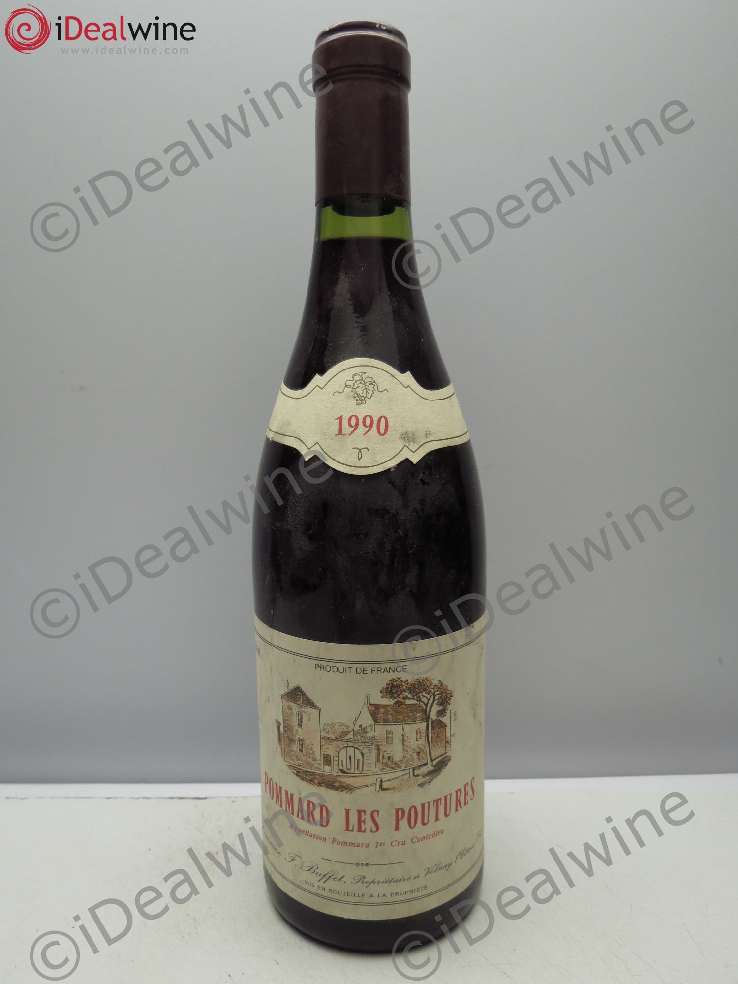 Pommard 1er Cru F.Buffet 1990 - Lot de 1 bouteille - 0