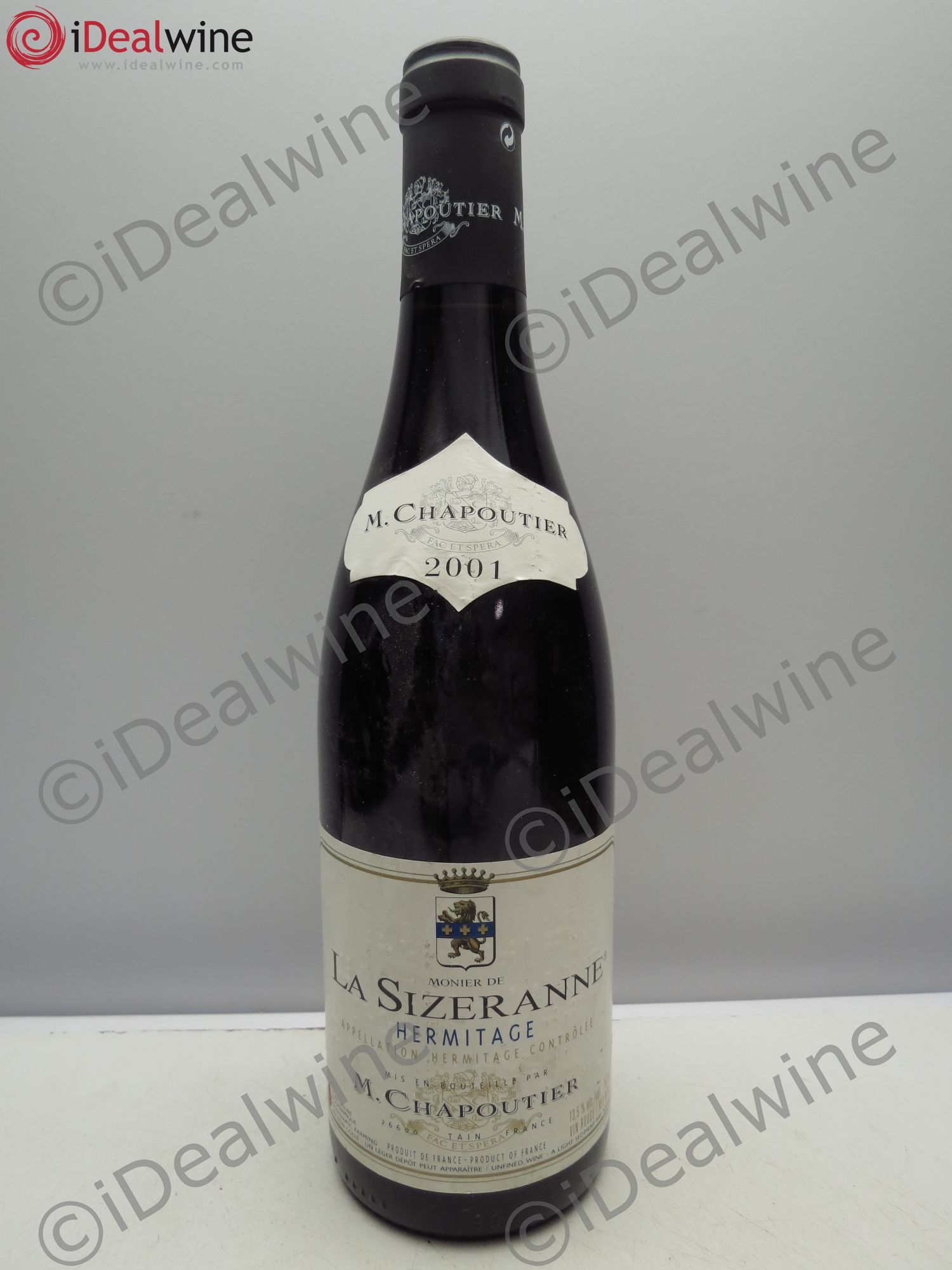 Hermitage Monier de La Sizeranne Chapoutier (Monier de La Sizeranne) 2001 - Lot de 1 bouteille - 0