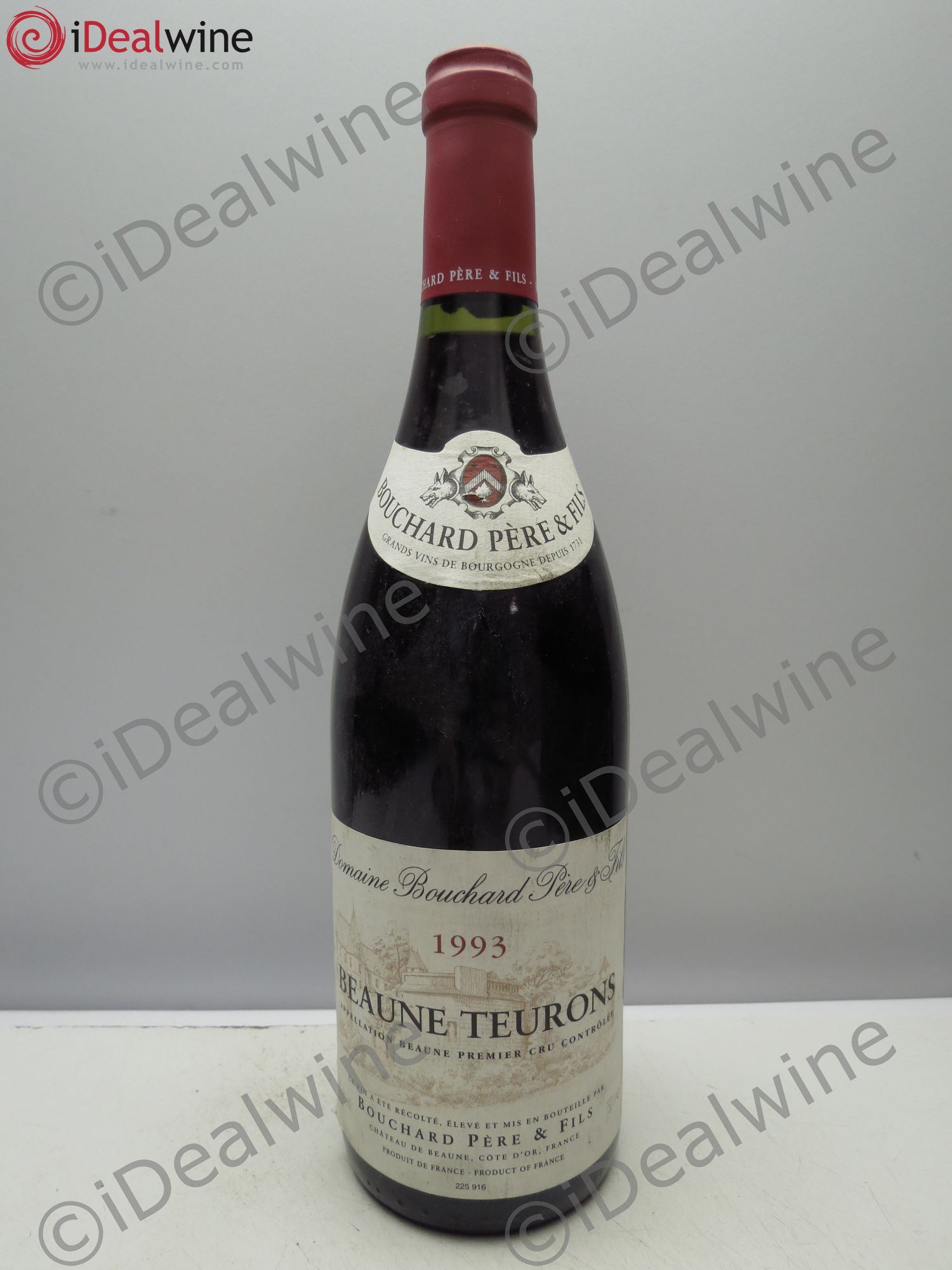 Beaune 1er Cru Bouchard P&F (sans prix de réserve / no reserve) 1993 - Posten von 1 Flasche - 0