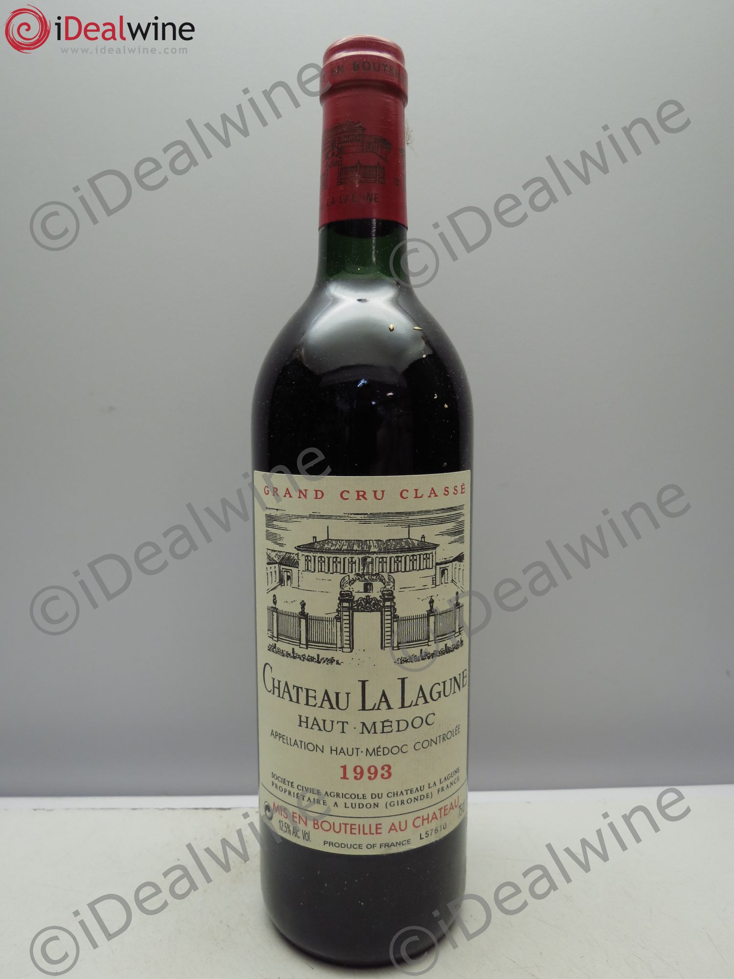 Château la Lagune 3ème Grand Cru Classé (CB sans couvercle) 1993 - Lotto di 12 bottiglie - 0