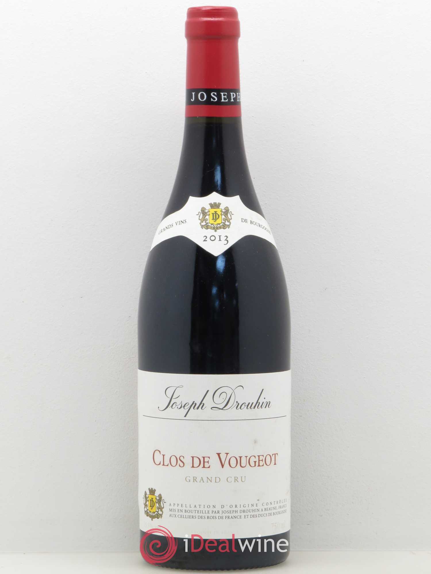 Clos de Vougeot Grand Cru Joseph Drouhin 2013 - Lot de 1 bouteille - 0