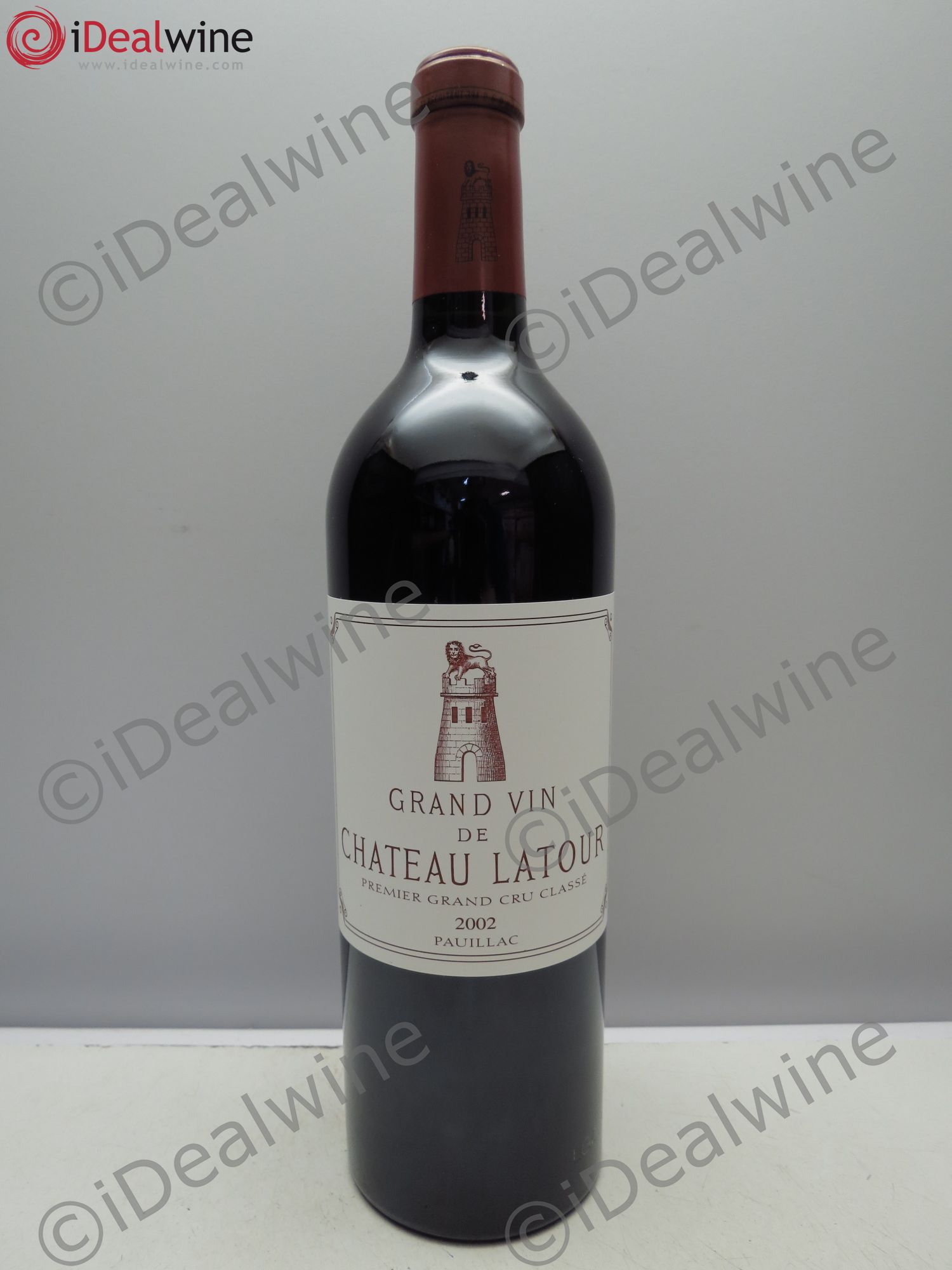 Château Latour 1er Grand Cru Classé 2002 - Lot de 1 bouteille - 0