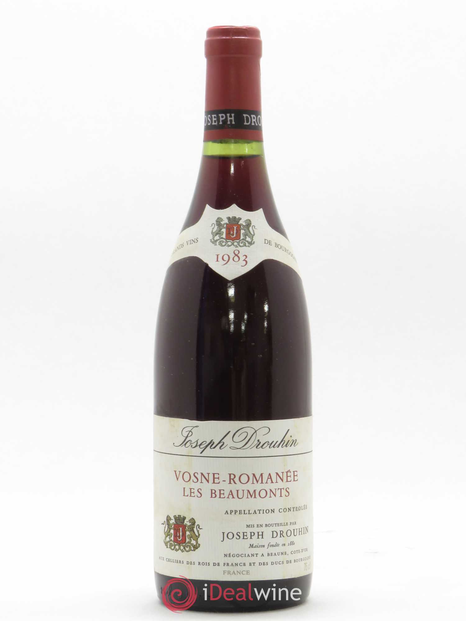 Vosne-Romanée 1er Cru Les Beaumonts Joseph Drouhin 1983 - Posten von 1 Flasche - 0