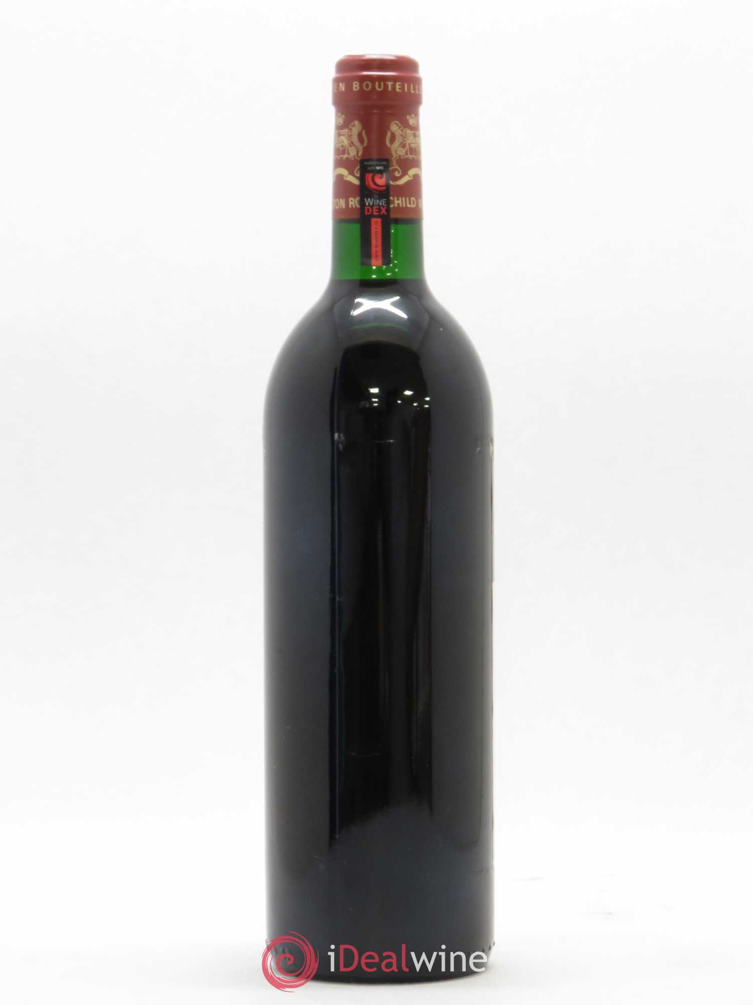 Château Mouton Rothschild 1er Grand Cru Classé 1986 - Lot de 1 bouteille - 1
