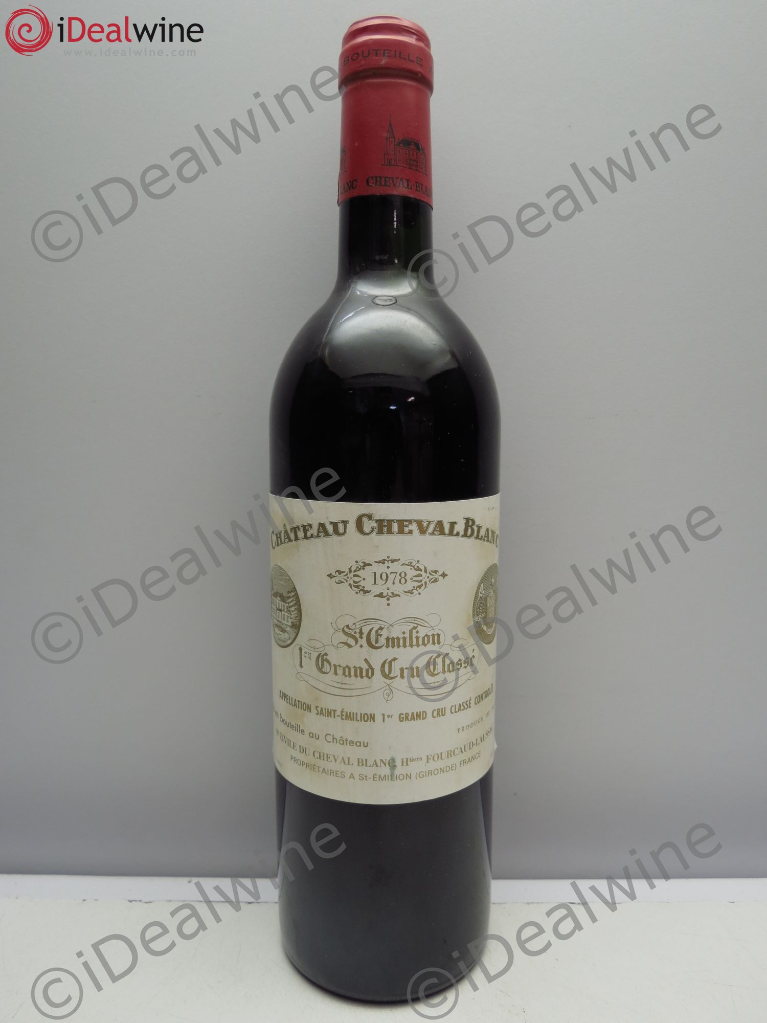 Château Cheval Blanc 1er Grand Cru Classé A 1978 - Lot de 1 bouteille - 0