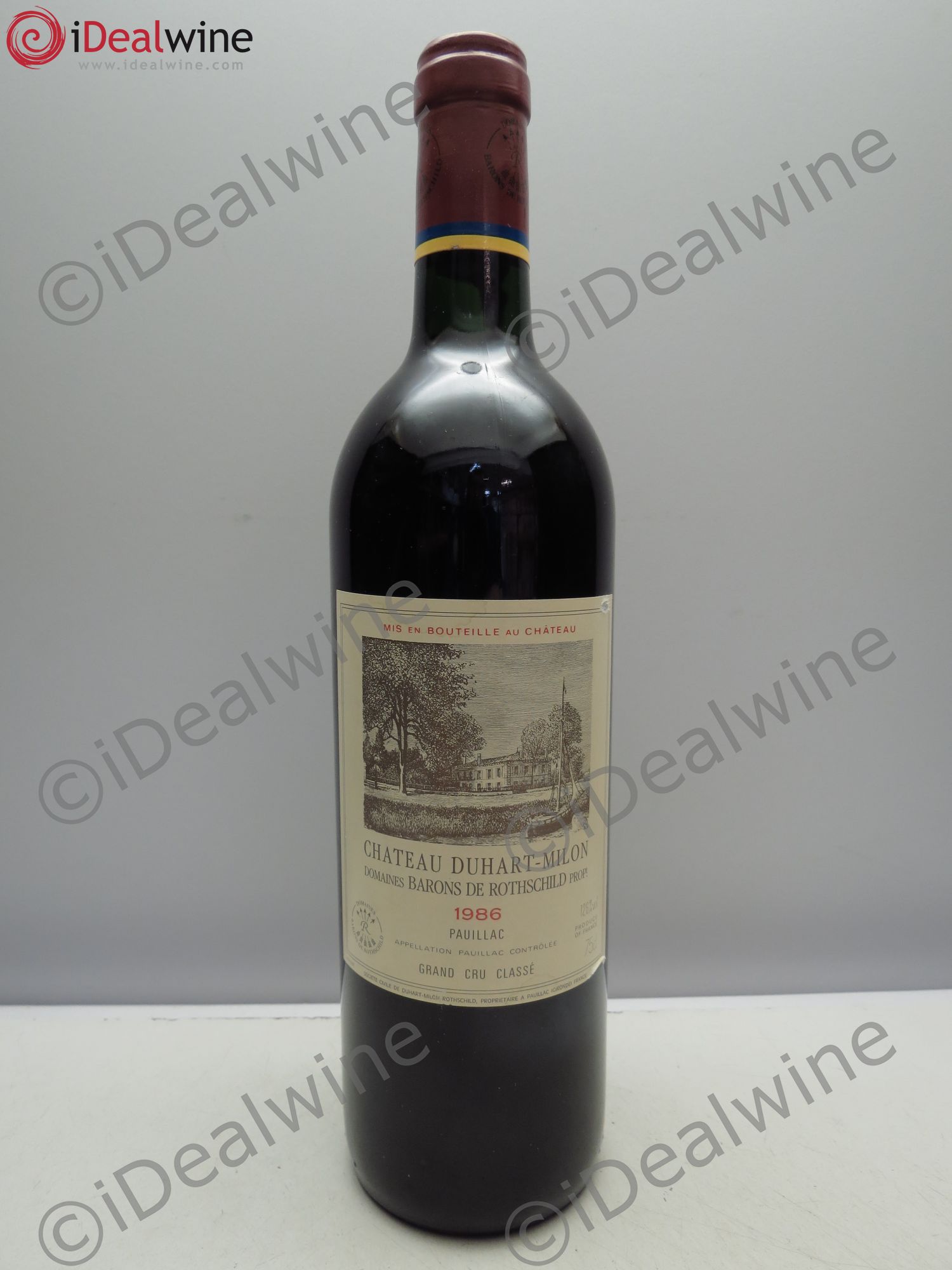 Château Duhart-Milon 4ème Grand Cru Classé 1986 - Lot de 6 bouteilles - 0