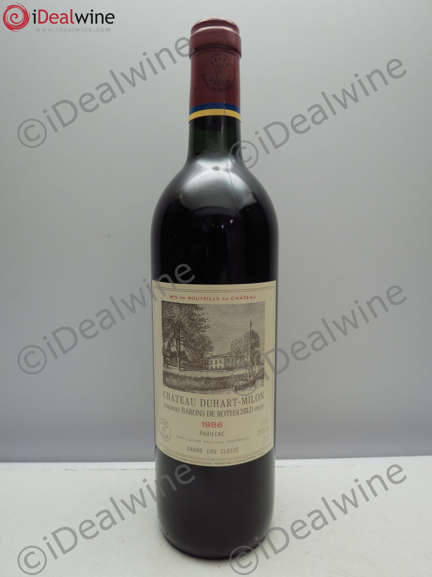 Château Duhart-Milon 4ème Grand Cru Classé 1986 - Lot de 1 bouteille - 0