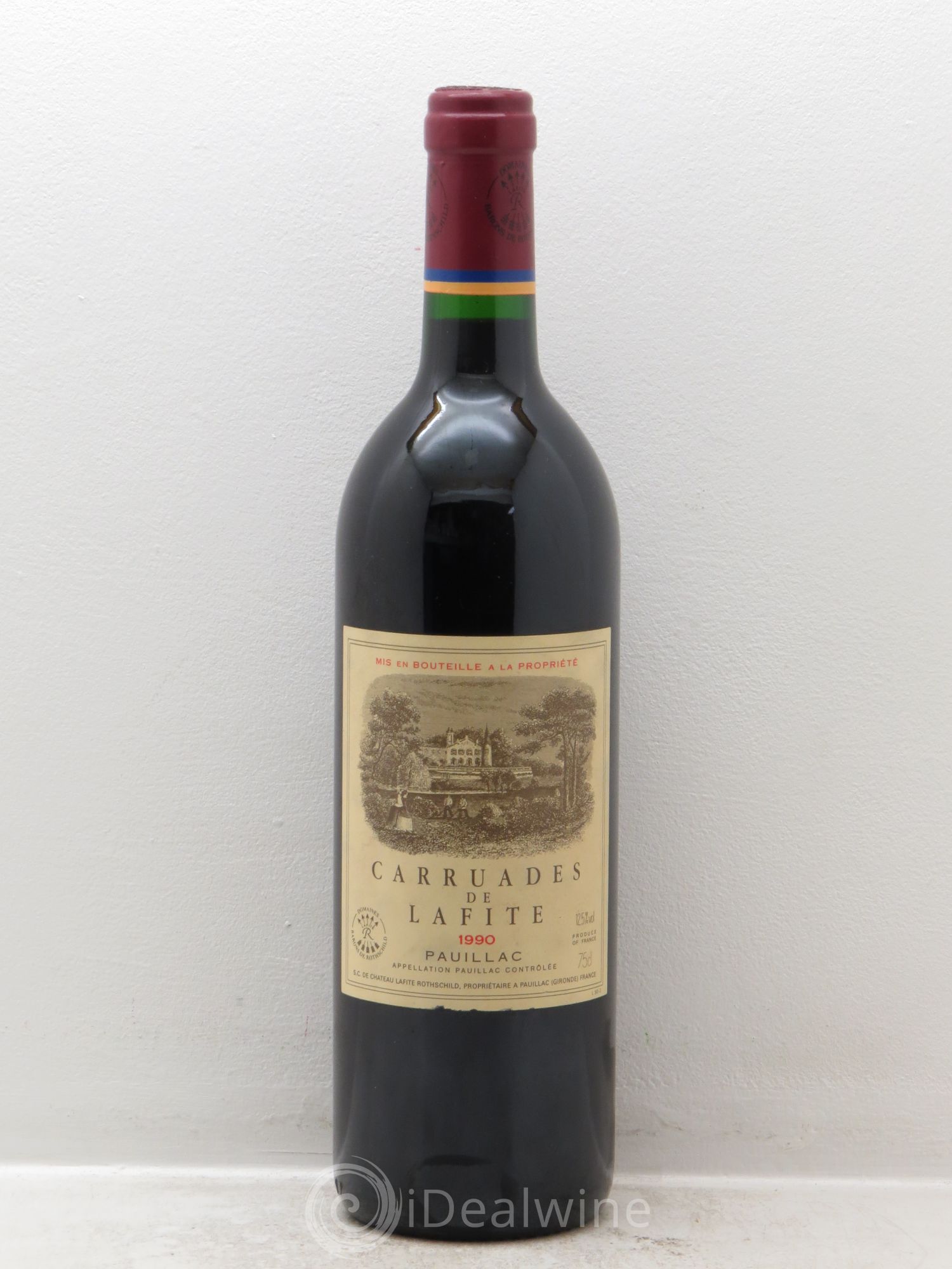 Carruades de Lafite Rothschild Second Vin 1990 - Lot de 1 bouteille - 0