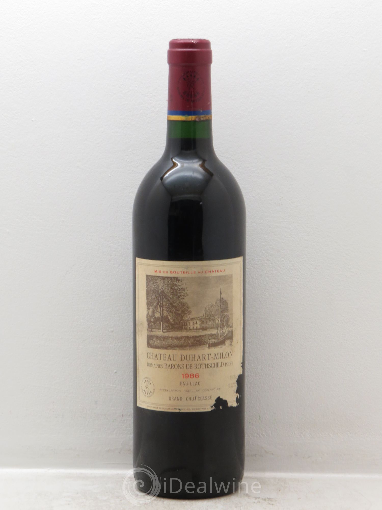 Château Duhart-Milon 4ème Grand Cru Classé 1986 - Lot de 1 bouteille - 0