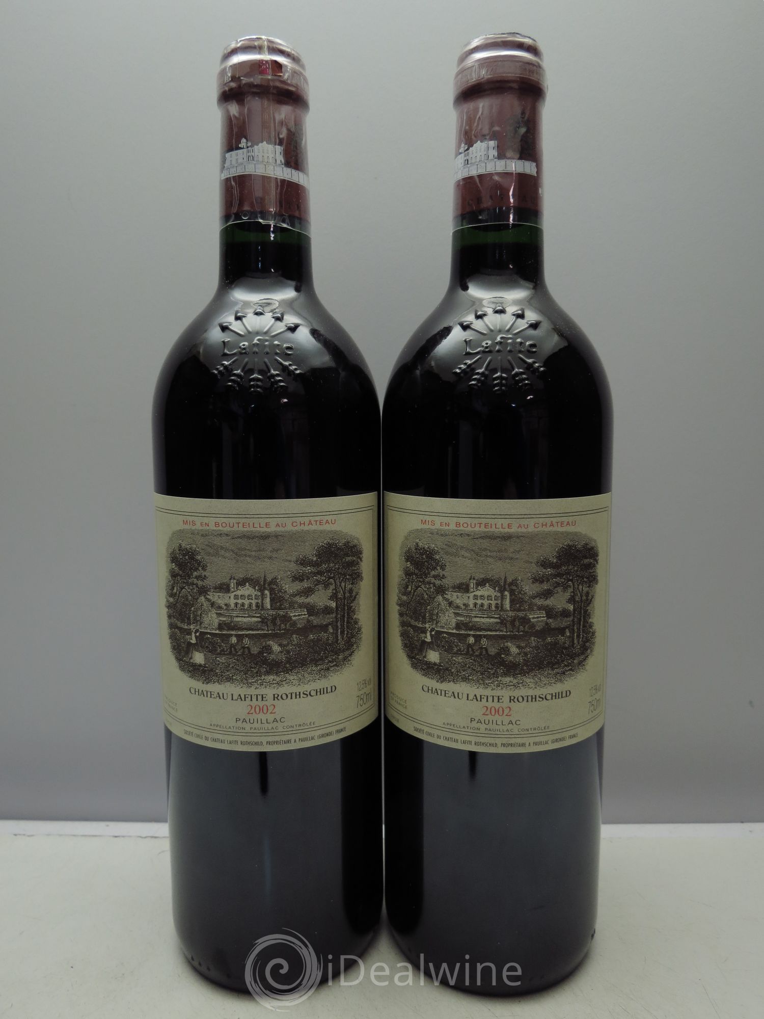 Château Lafite Rothschild 1er Grand Cru Classé 2002 - Lot de 6 bouteilles - 2