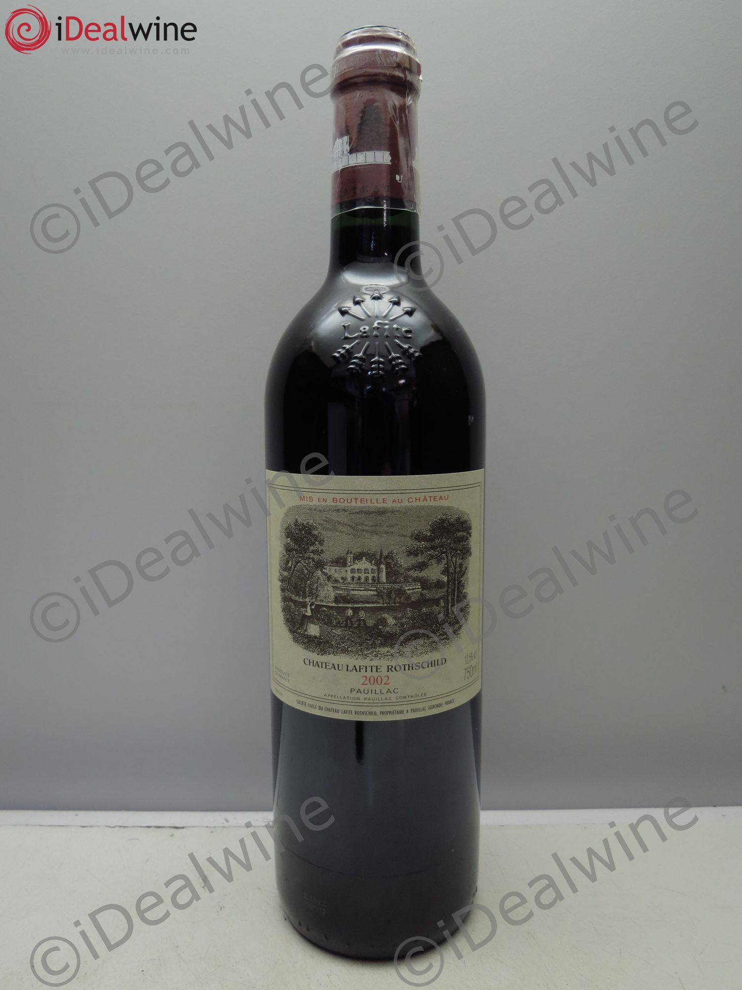 Château Lafite Rothschild 1er Grand Cru Classé 2002 - Lot de 1 bouteille - 0