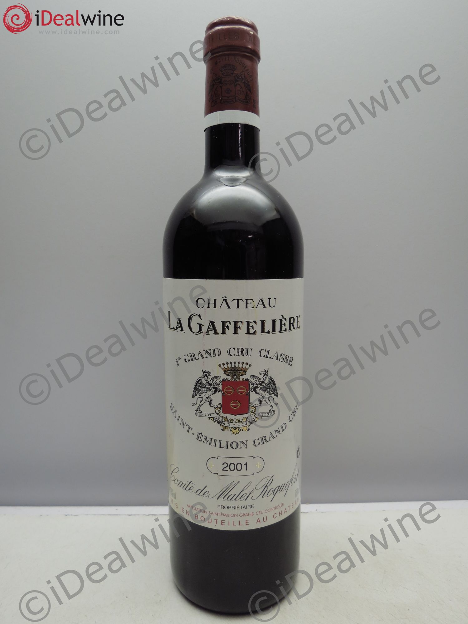 Château la Gaffelière 1er Grand Cru Classé B 2001 - Lot de 1 bouteille - 0