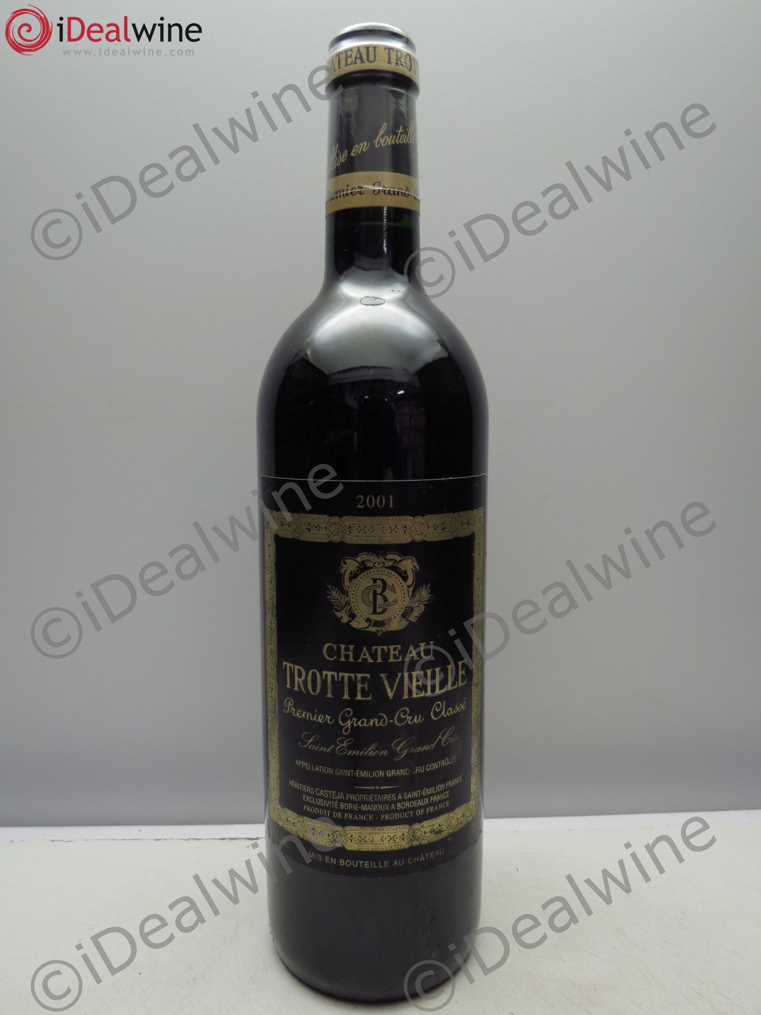 Château Trotte Vieille 1er Grand Cru Classé B 2001 - Lot de 1 bouteille - 0