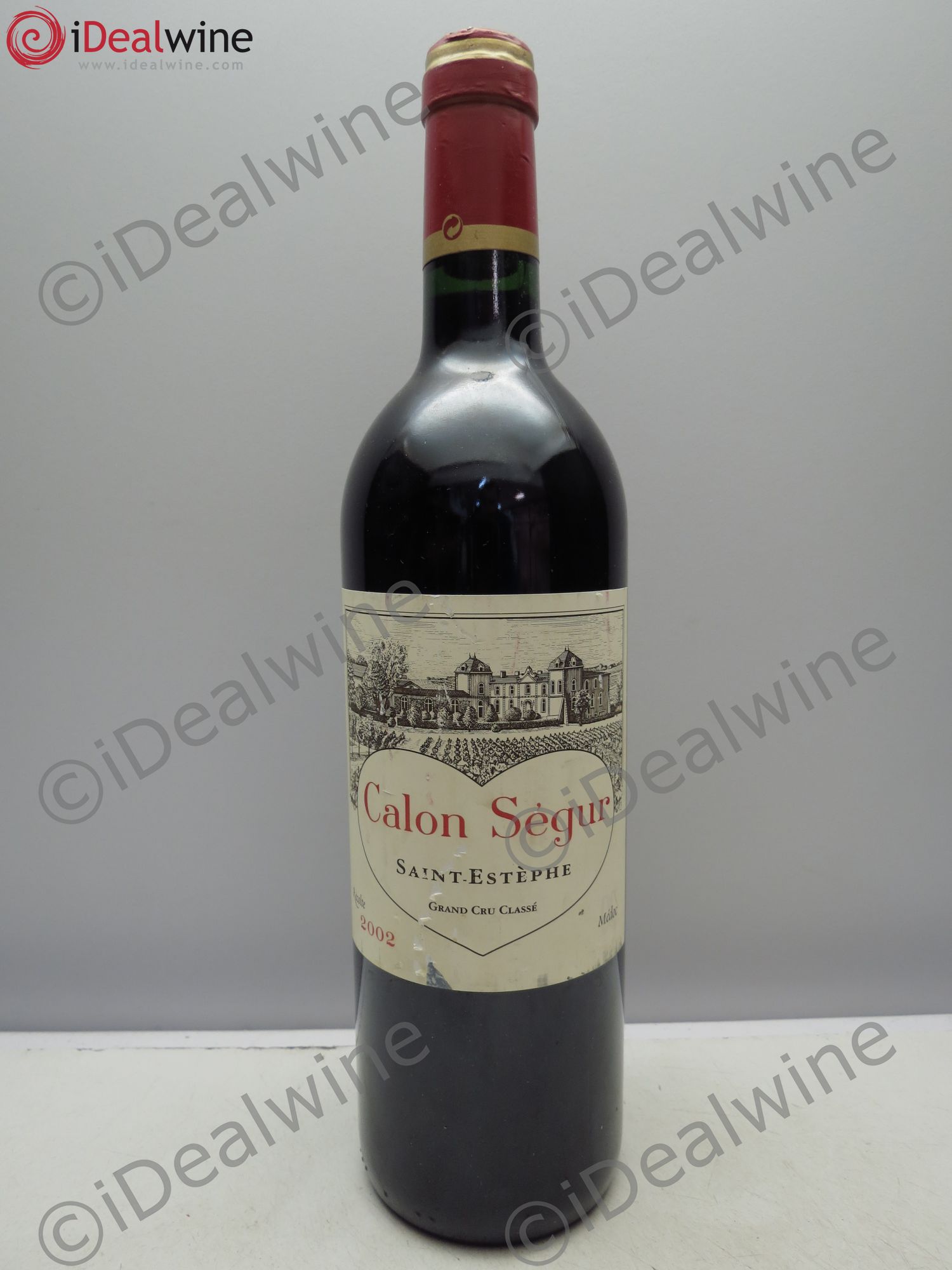 Château Calon Ségur 3ème Grand Cru Classé 2002 - Lot de 1 bouteille - 0