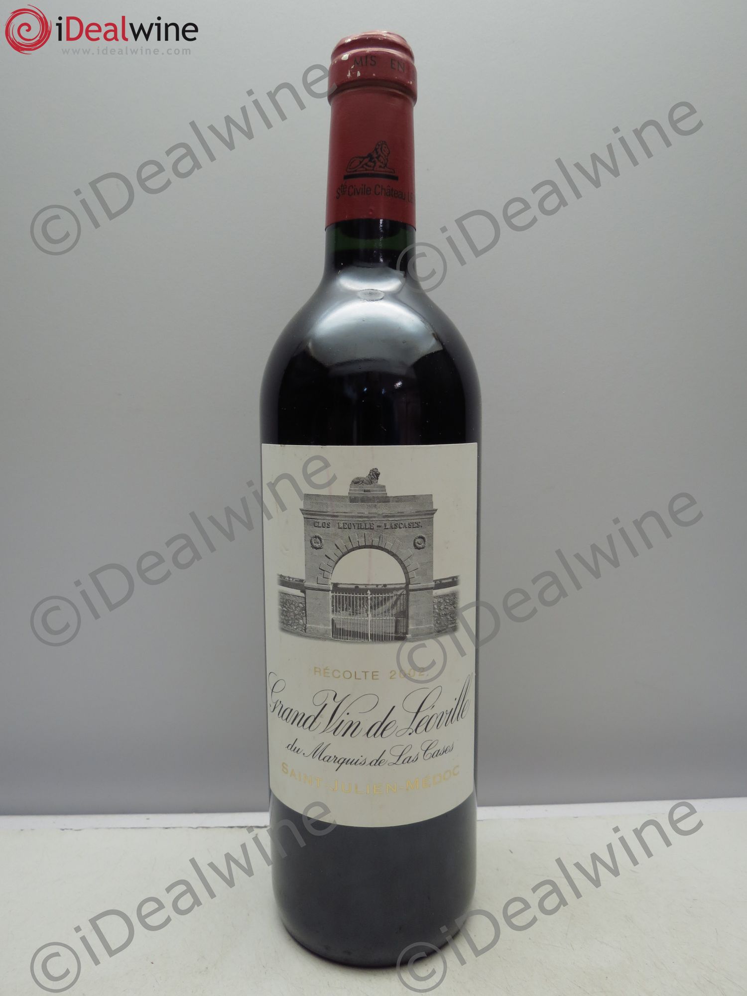 Château Léoville Las Cases 2ème Grand Cru Classé 2002 - Lot de 1 bouteille - 0