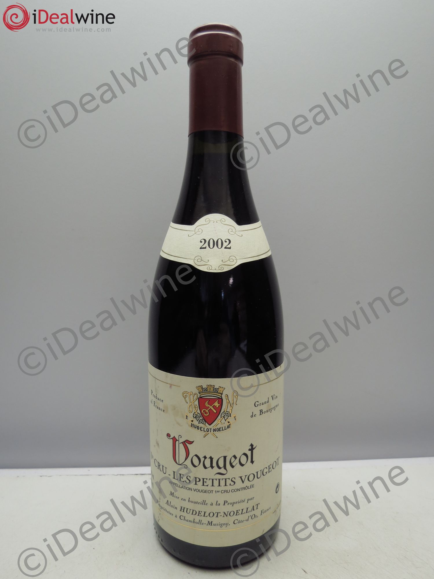 Vougeot 1er Cru Les Petits Vougeot Hudelot-Noëllat 2002 - Lot de 1 bouteille - 0