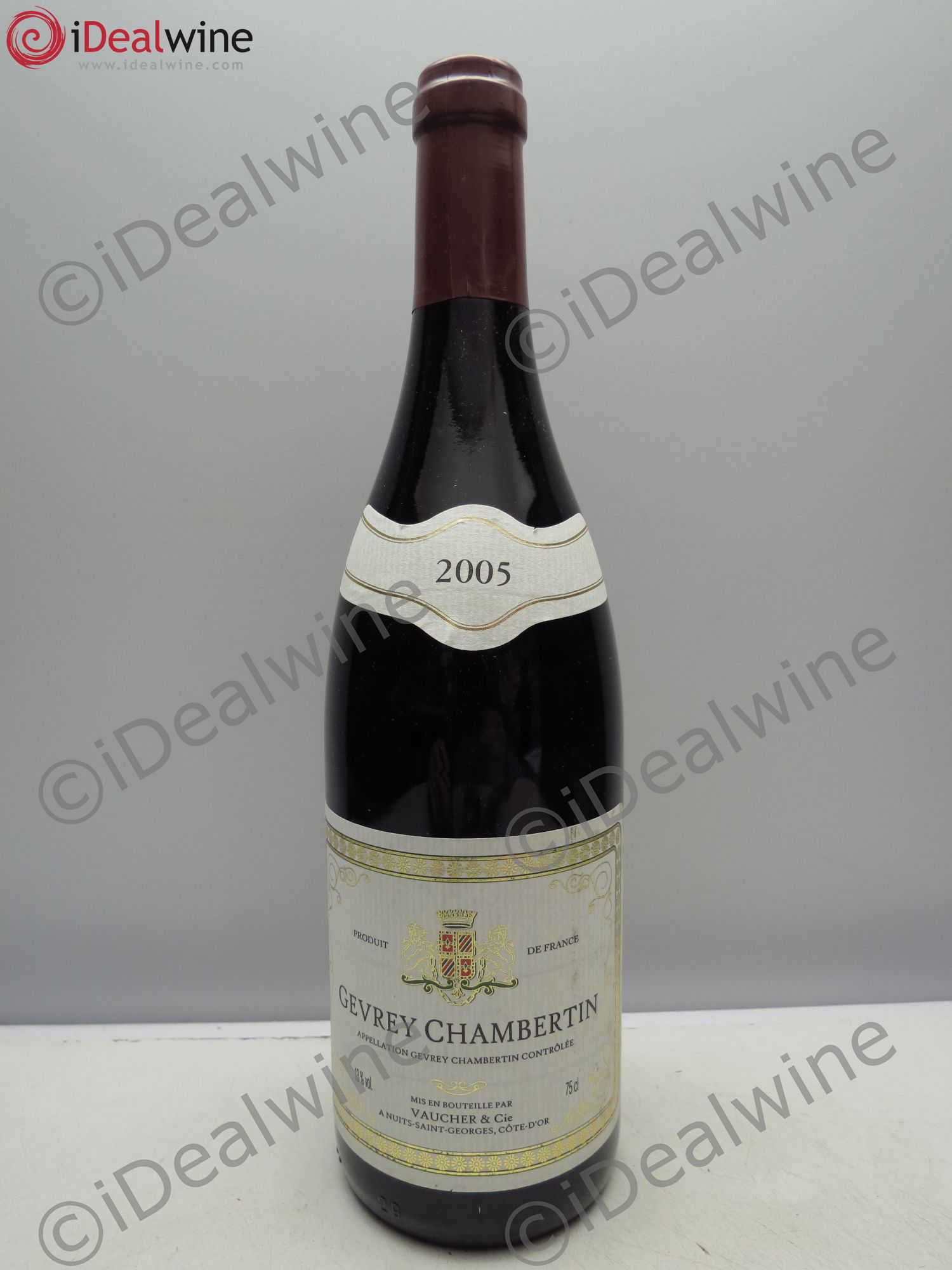 Gevrey-Chambertin Vaucher 2005 - Lot de 1 bouteille - 0