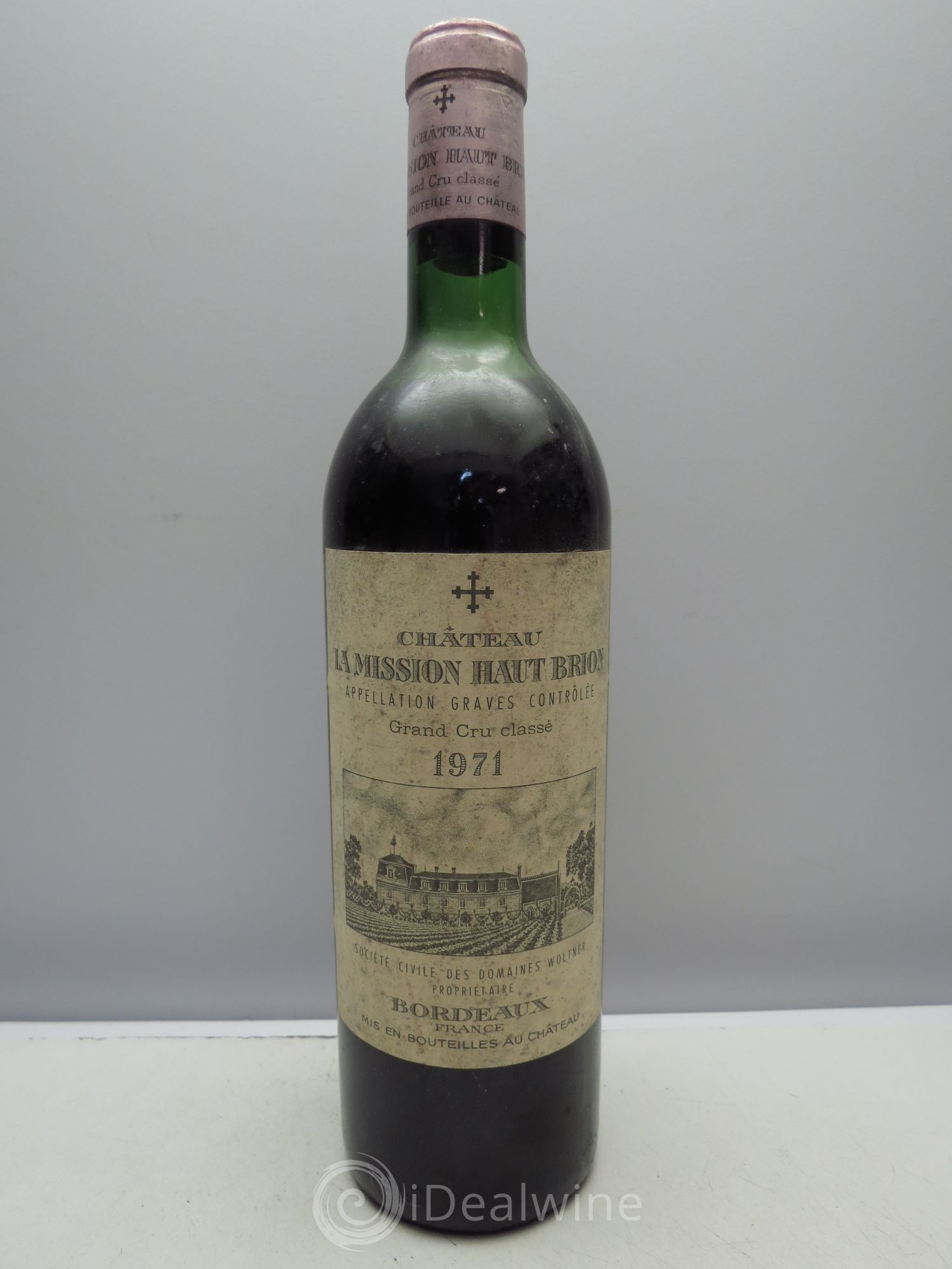 Château la Mission Haut-Brion Cru Classé de Graves 1971 - Lot de 1 bouteille - 0