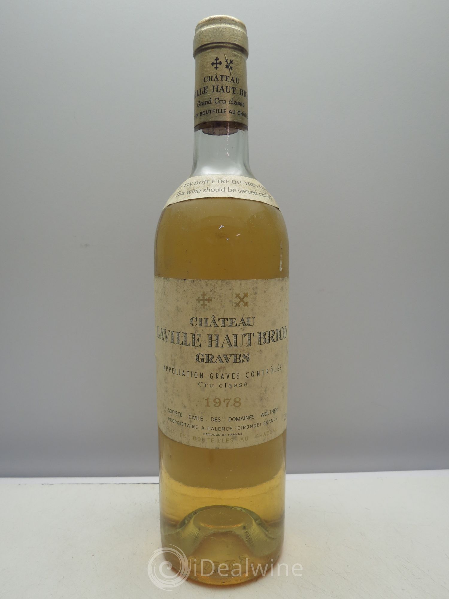 Château Laville Haut-Brion Cru Classé de Graves 1978 - Lot de 1 bouteille - 0