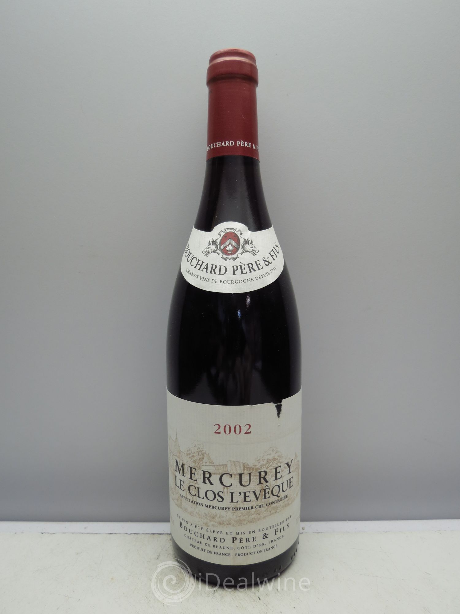 Mercurey 1er Cru Bouchard 2002 - Lot de 1 bouteille - 0
