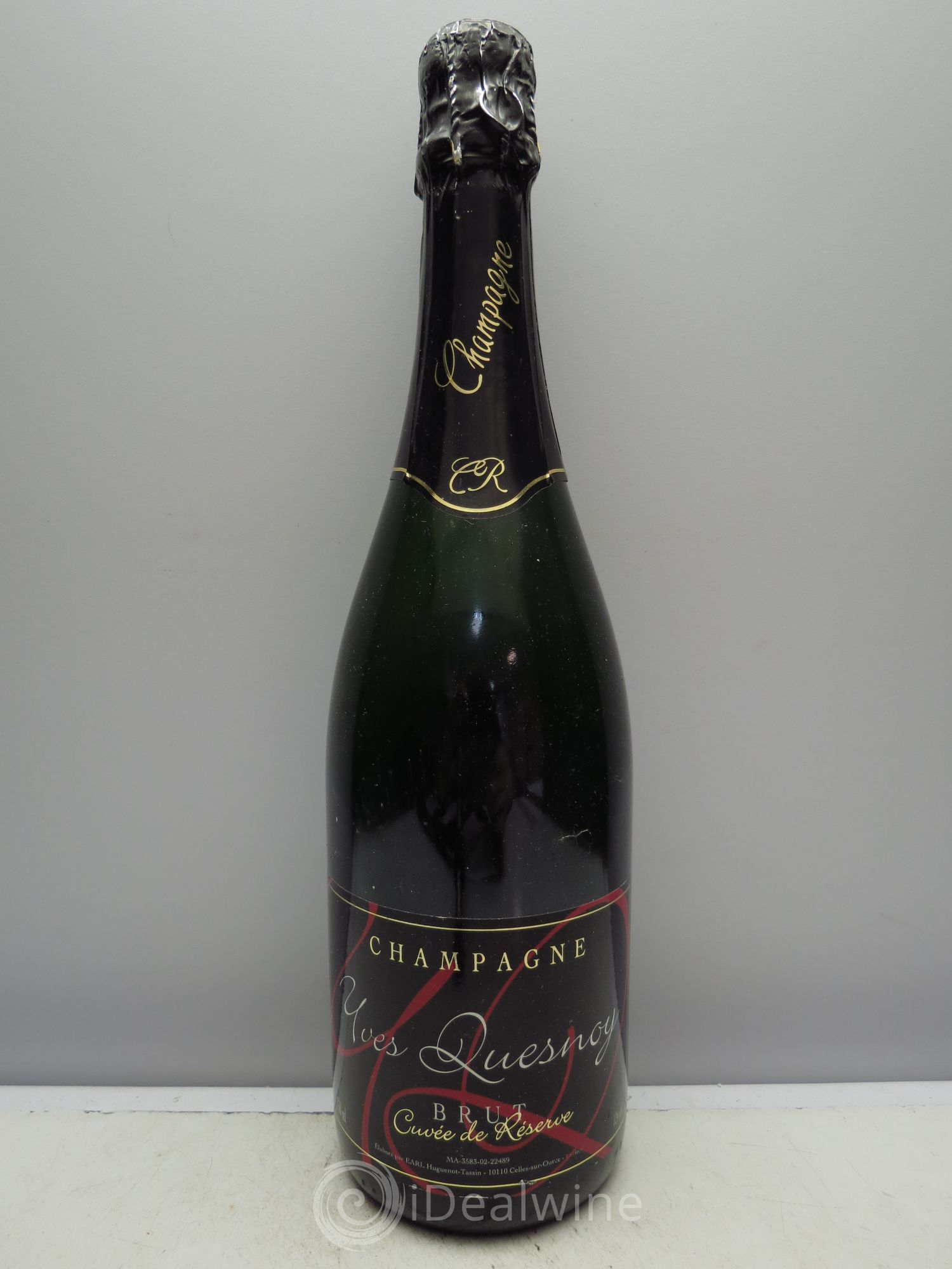 Champagne Yves Quesnoy Cuvée de Réserve - Posten von 1 Flasche - 0