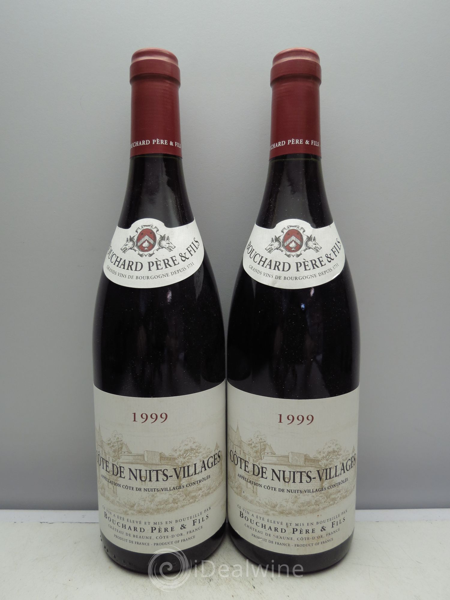 Côte de Nuits-Villages Bouchard 1999 - Lot de 2 bouteilles - 0