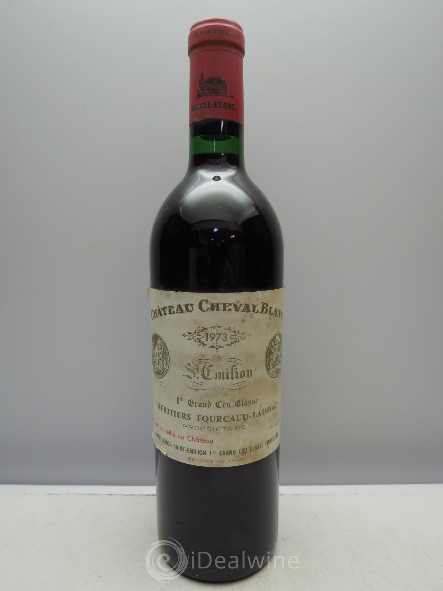Château Cheval Blanc 1er Grand Cru Classé A 1973 - Lot de 1 bouteille - 0