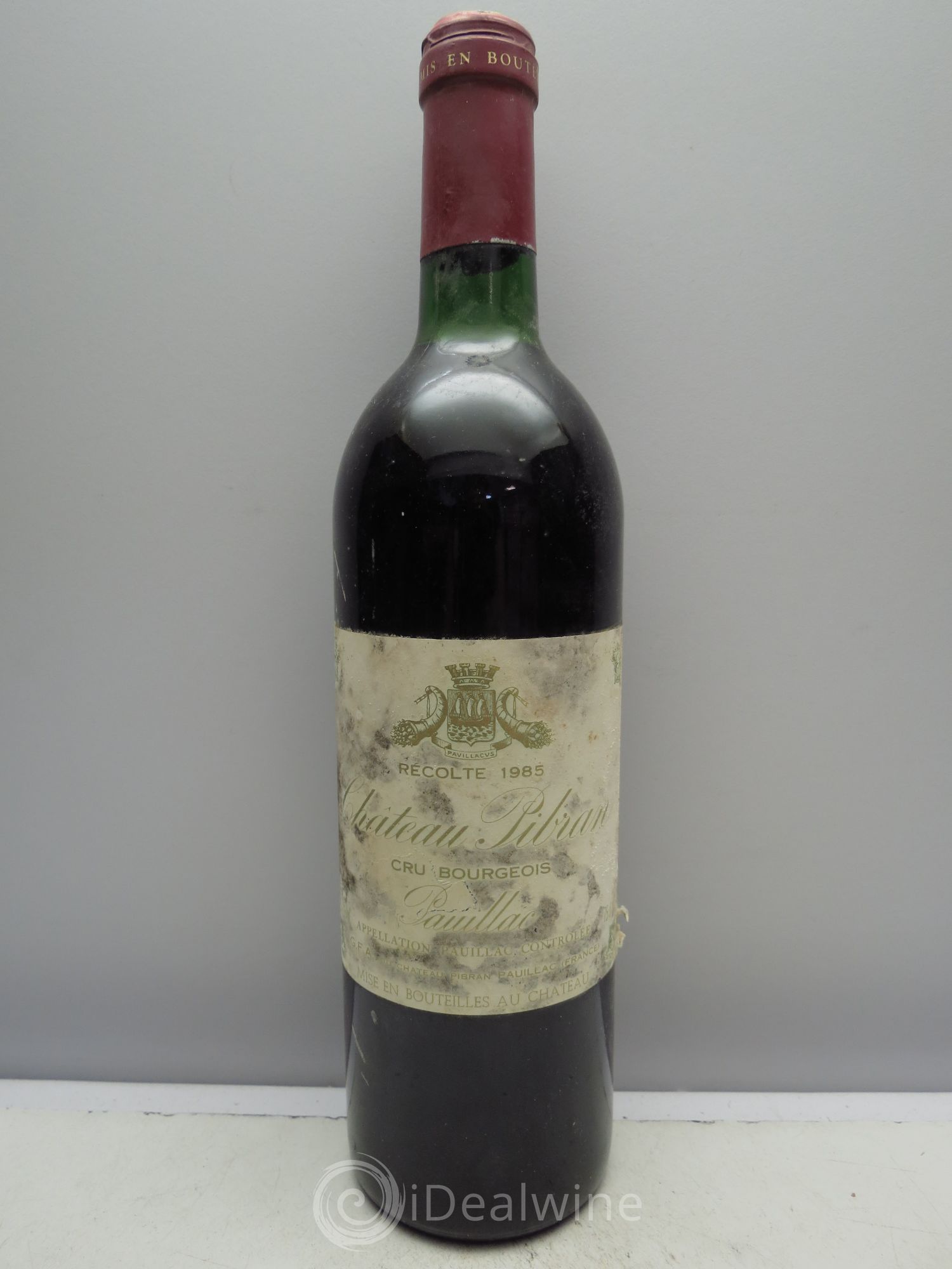 Château Pibran 1985 - Lot de 12 bouteilles - 0