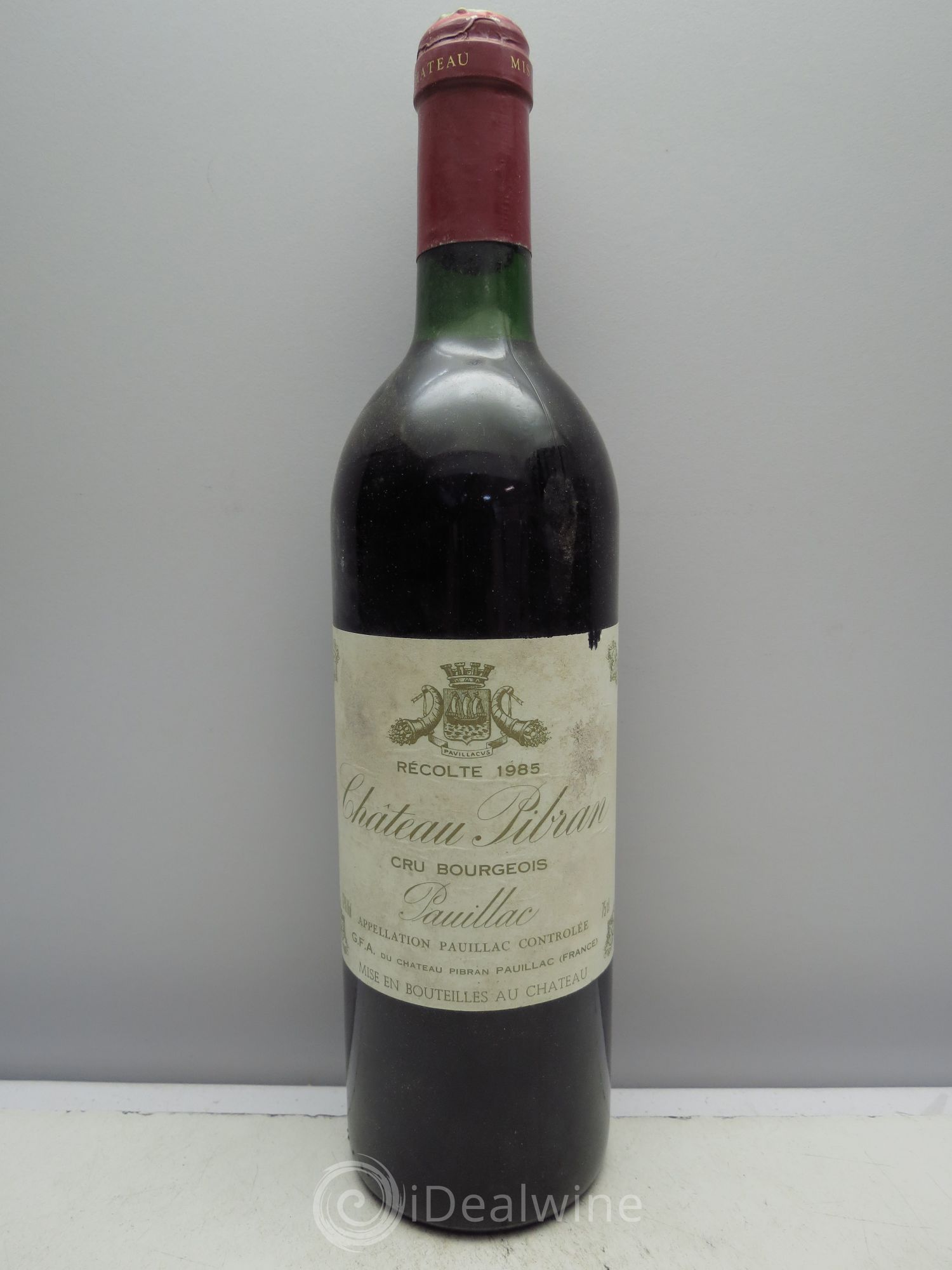 Château Pibran 1985 - Lot de 12 bouteilles - 0