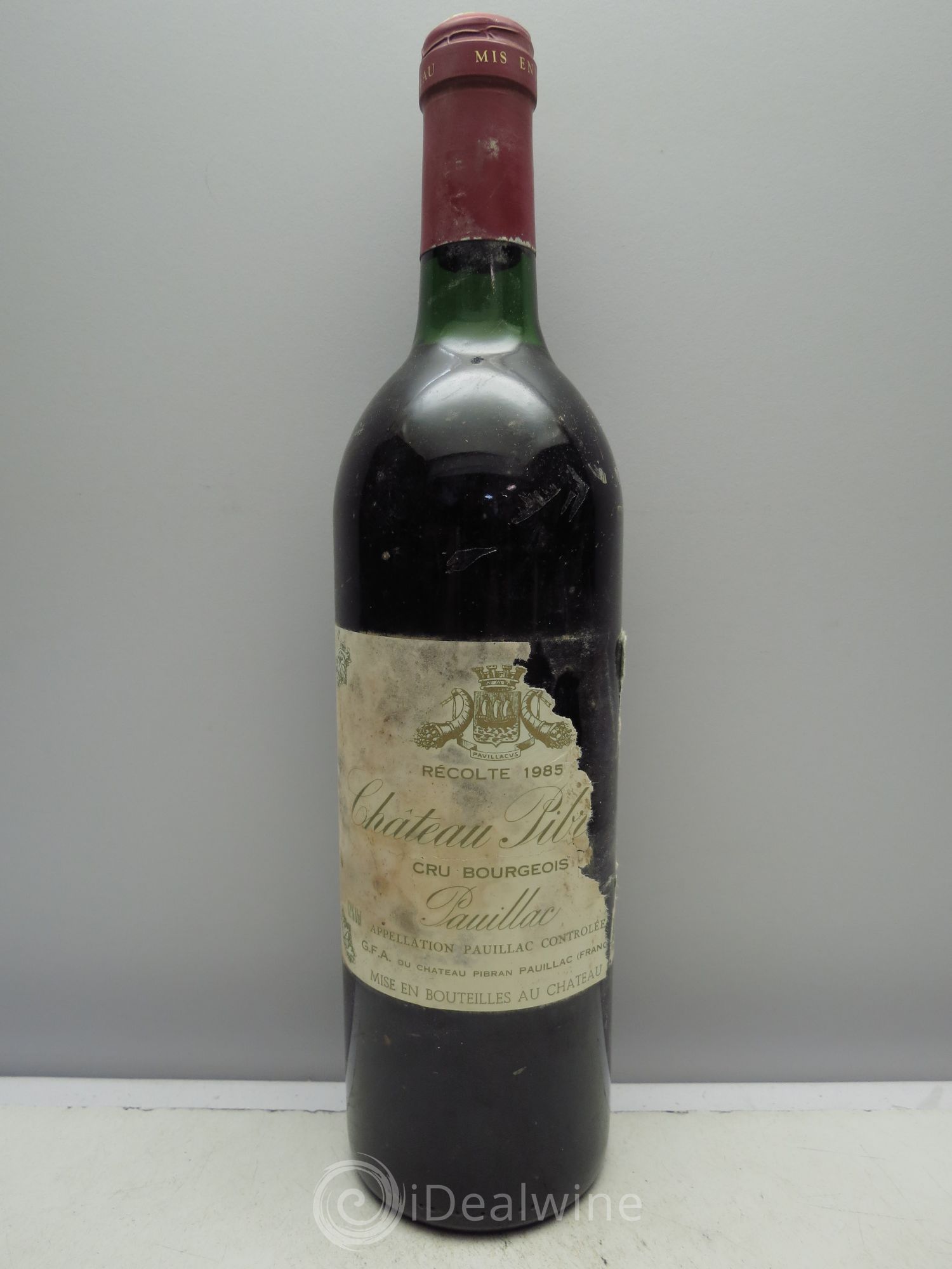 Château Pibran 1985 - Lot de 6 bouteilles - 0