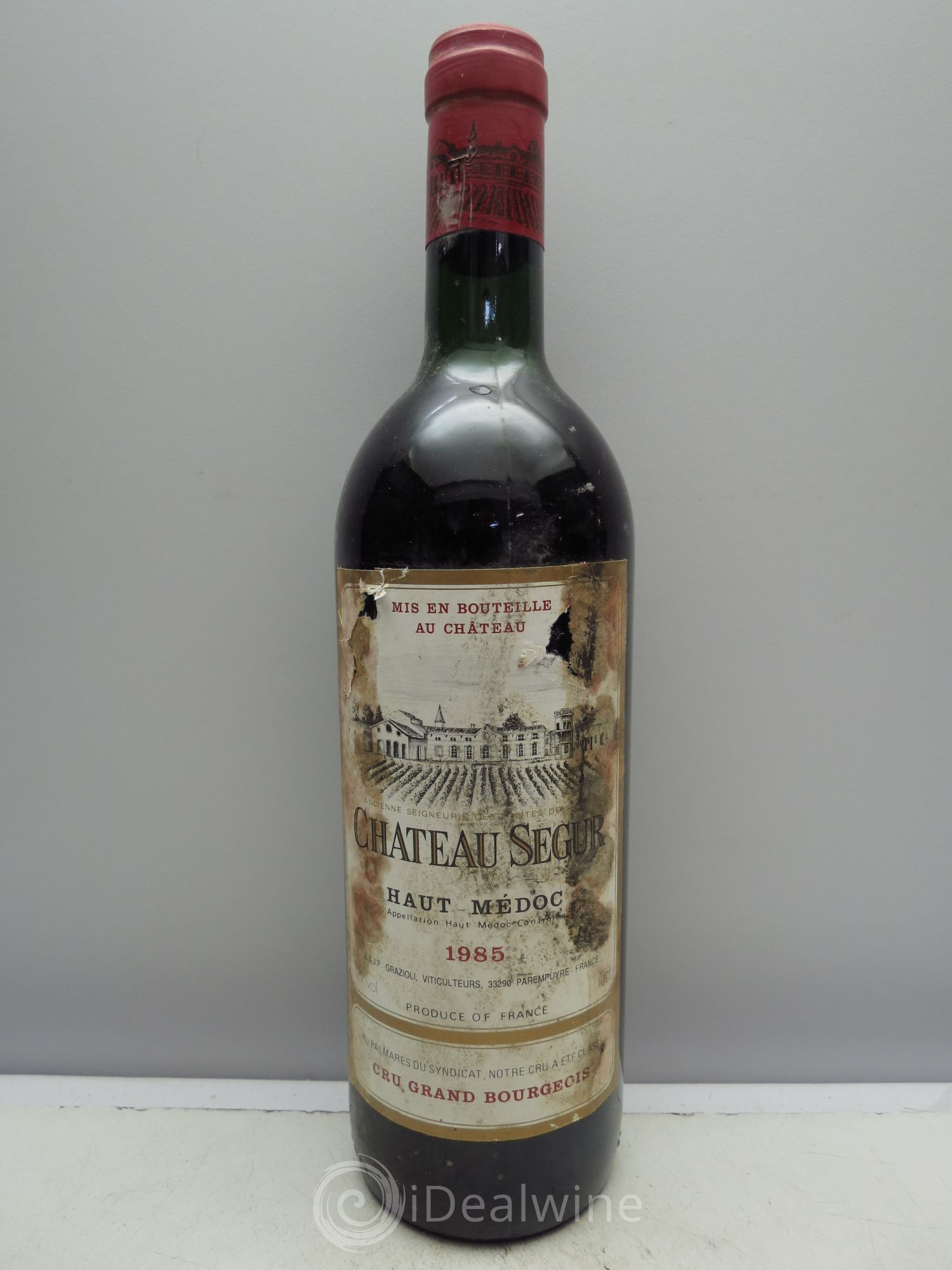 Château Ségur Cru Bourgeois 1985 - Lot de 12 bouteilles - 0
