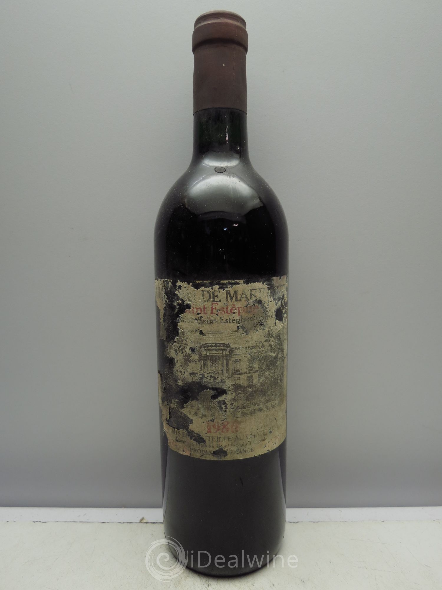 Château de Marbuzet Cru Bourgeois 1986 - Lot de 12 bouteilles - 0